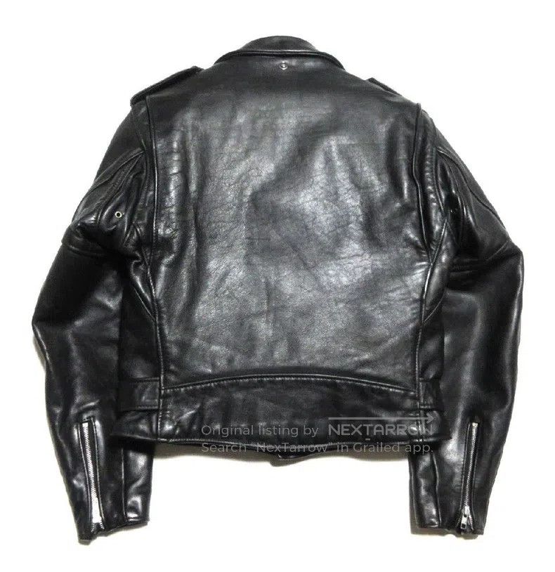 Schott Schott 618 leather jacket Size US XXS / EU 40 - 2 Thumbnail