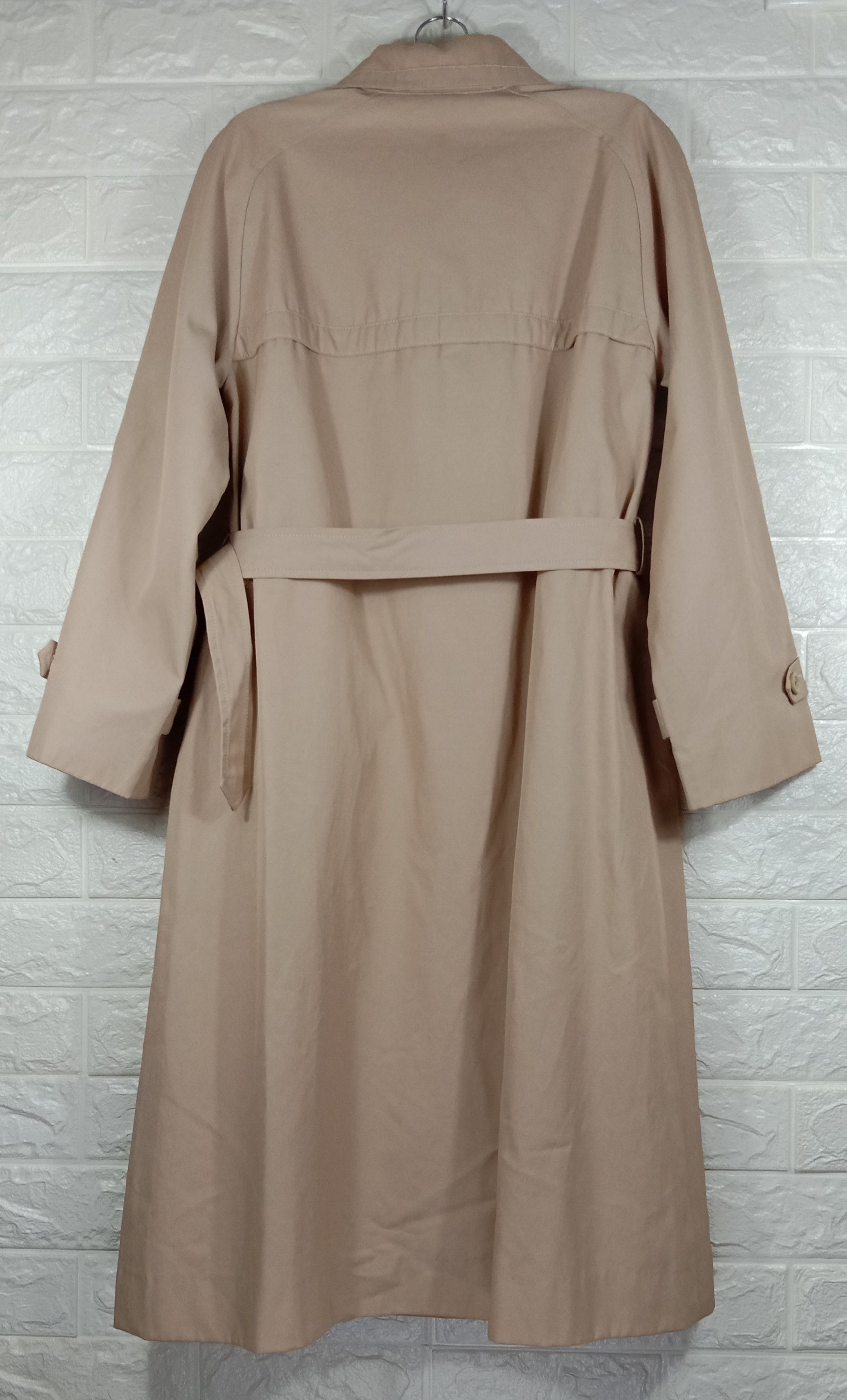 Japanese Brand Vintage Original Fashion Brand Belt Trench Coat Size S / US 4 / IT 40 - 2 Thumbnail