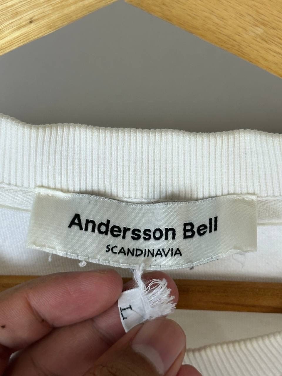 Andersson Bell Andersson bell scandinavia spring summer 2016 white tee Size US L / EU 52-54 / 3 - 9 Thumbnail