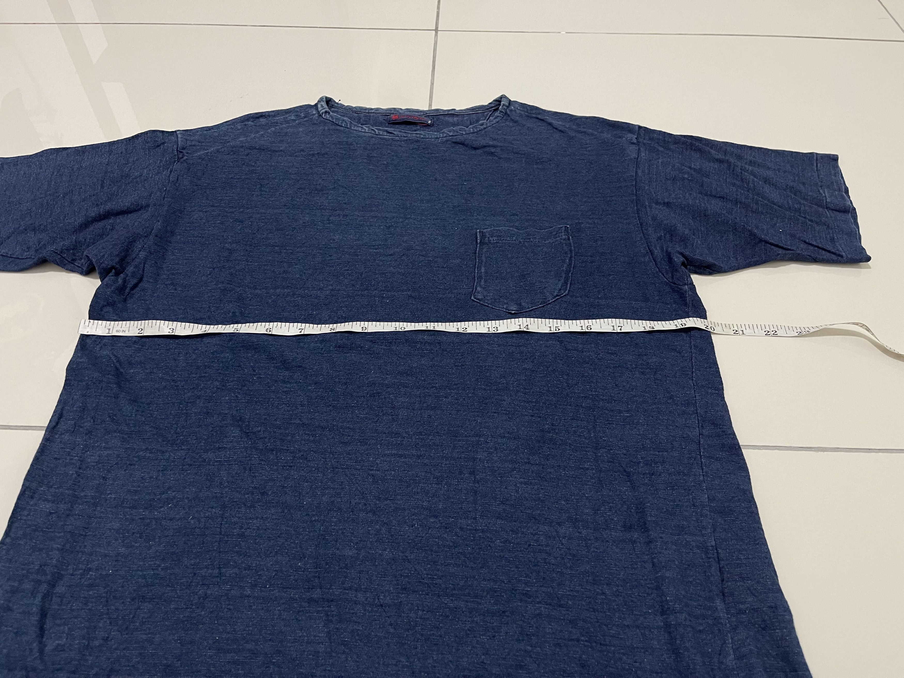 45rpm × Indigo 45rpm Indigo Dye T-Shirt Size US L / EU 52-54 / 3 - 8 Thumbnail
