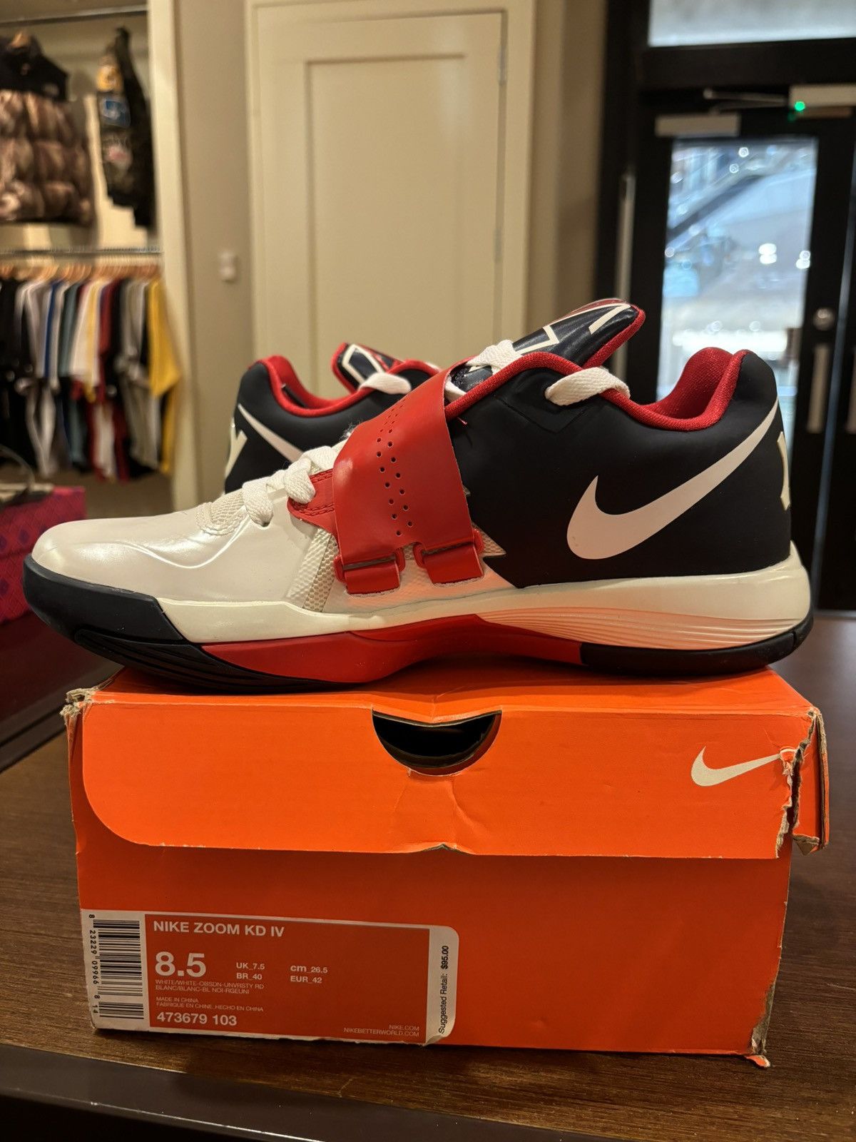 Nike Nike KD IV USA Size US 8.5 / EU 41-42 - 5 Thumbnail