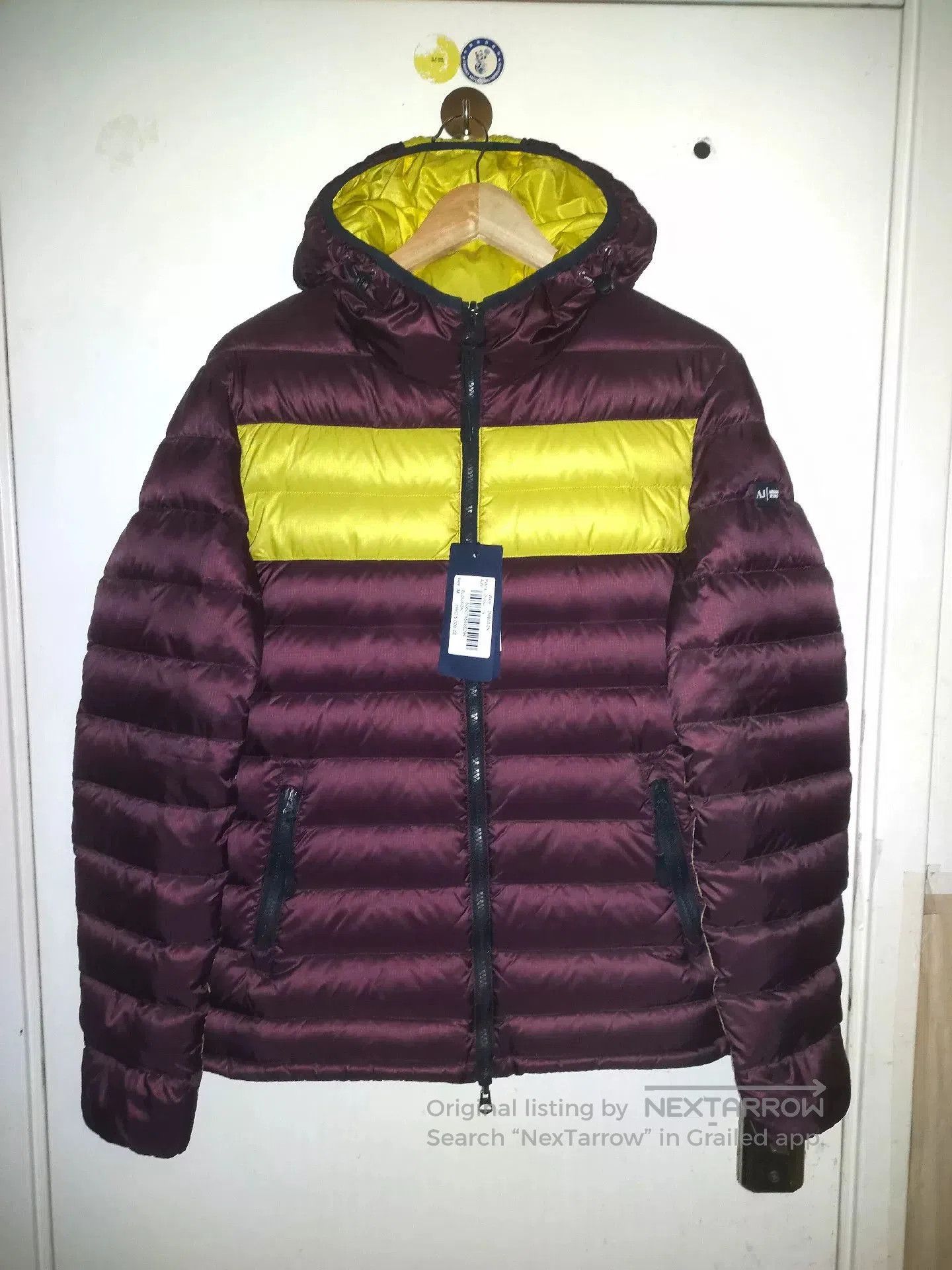 Armani Armani Jeans Men's Reversible Down Jacket. Size US M / EU 48-50 / 2 - 1 Thumbnail