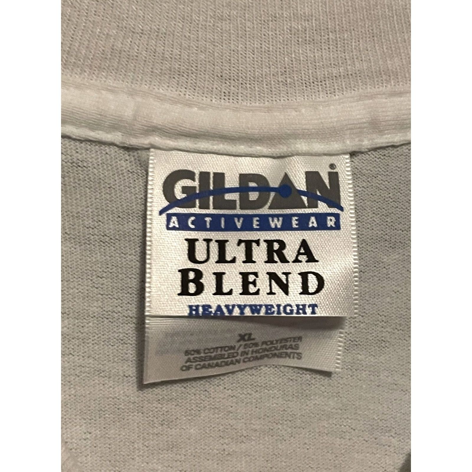 Gildan VINTAGE Gildan T-Shirt Las Vegas Tropicana White XL Men Short Sleeve Crew Neck Logo Casino 2000s Size US XL / EU 56 / 4 - 4 Thumbnail