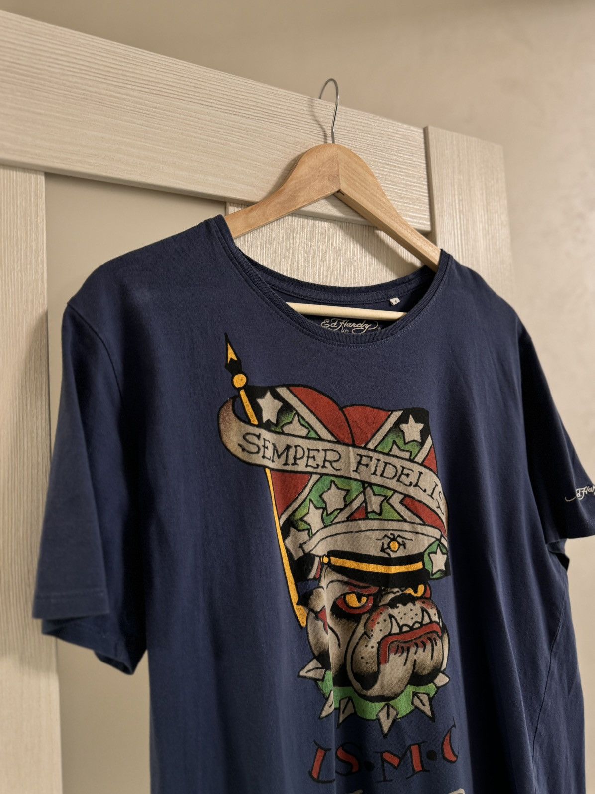 Christian Audigier × Ed Hardy × Vintage Hardy Tee Pantera Logo Y2K Christian Audigier Size L Size US M / EU 48-50 / 2 - 5 Thumbnail