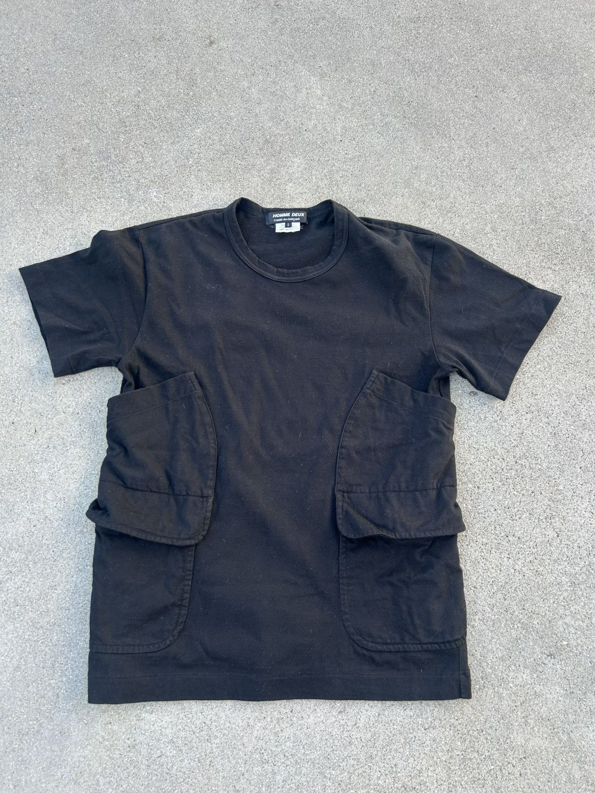 Comme Des Garcons Homme Duex Pocket Tee