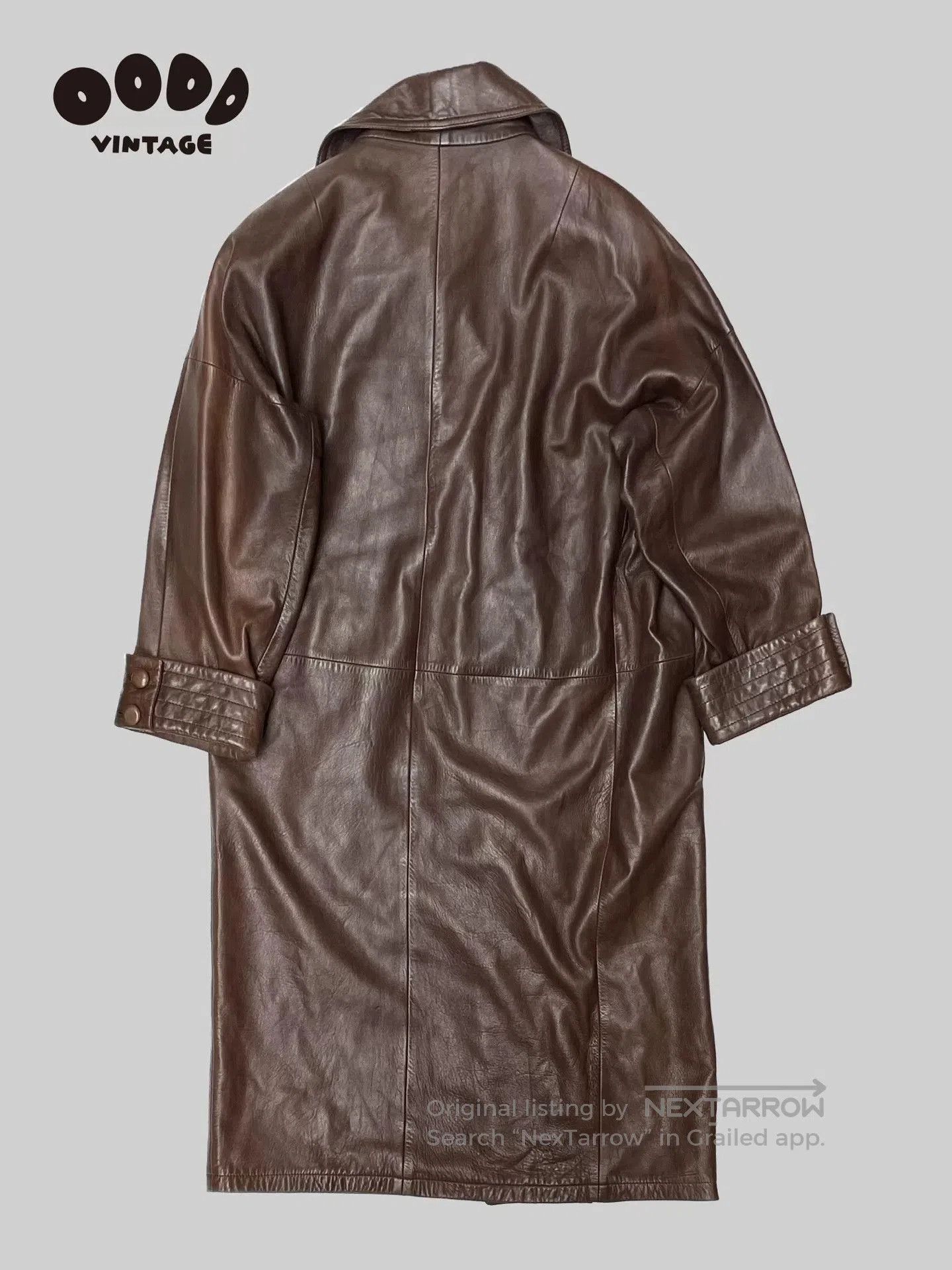 Loewe LOEWE Vintage Long Leather Coat. Size M / US 6-8 / IT 42-44 - 4 Thumbnail
