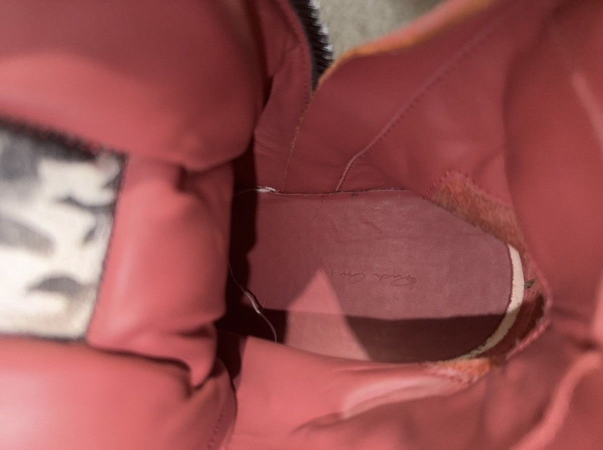 Rick Owens Rare red geobasket Size US 7 / EU 40 - 7 Thumbnail
