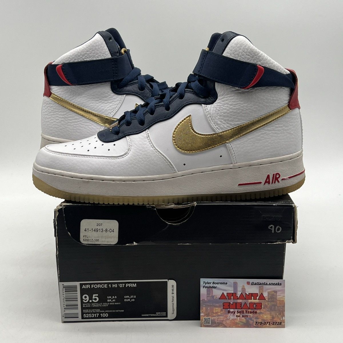 Nike Air Force 1 high USA Olympic Size US 9.5 / EU 42-43 - 1 Thumbnail