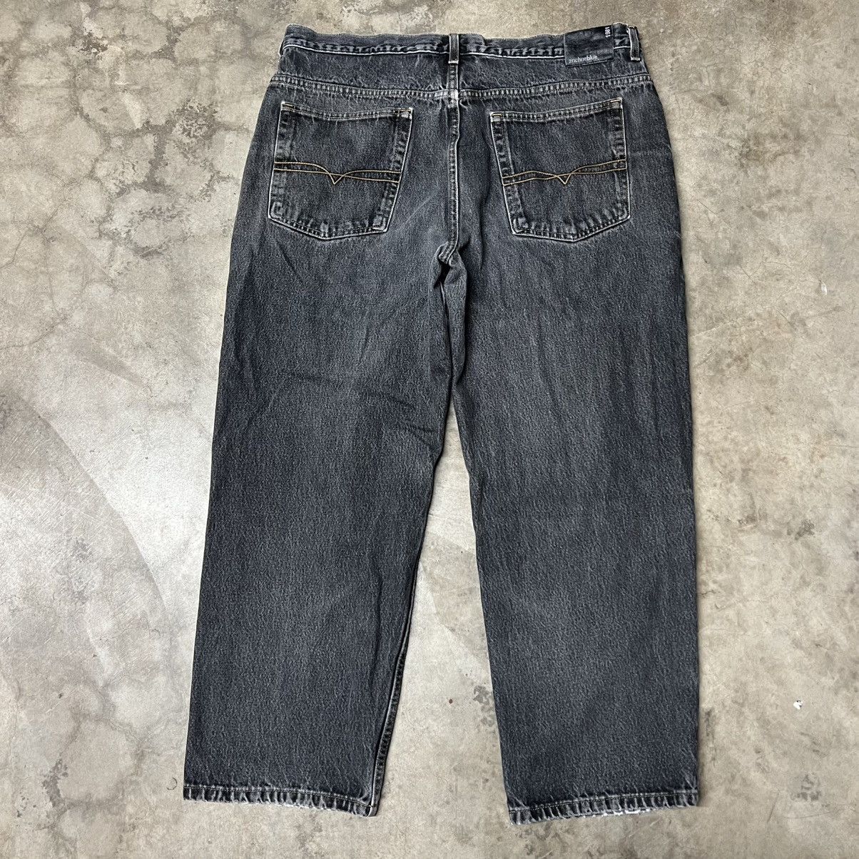 Anchor Blue × JNCO × Southpole Vintage 2000’s Anchor Blue BAGGY Wide-Leg Denim Jeans Size US 40 / EU 56 - 4 Thumbnail