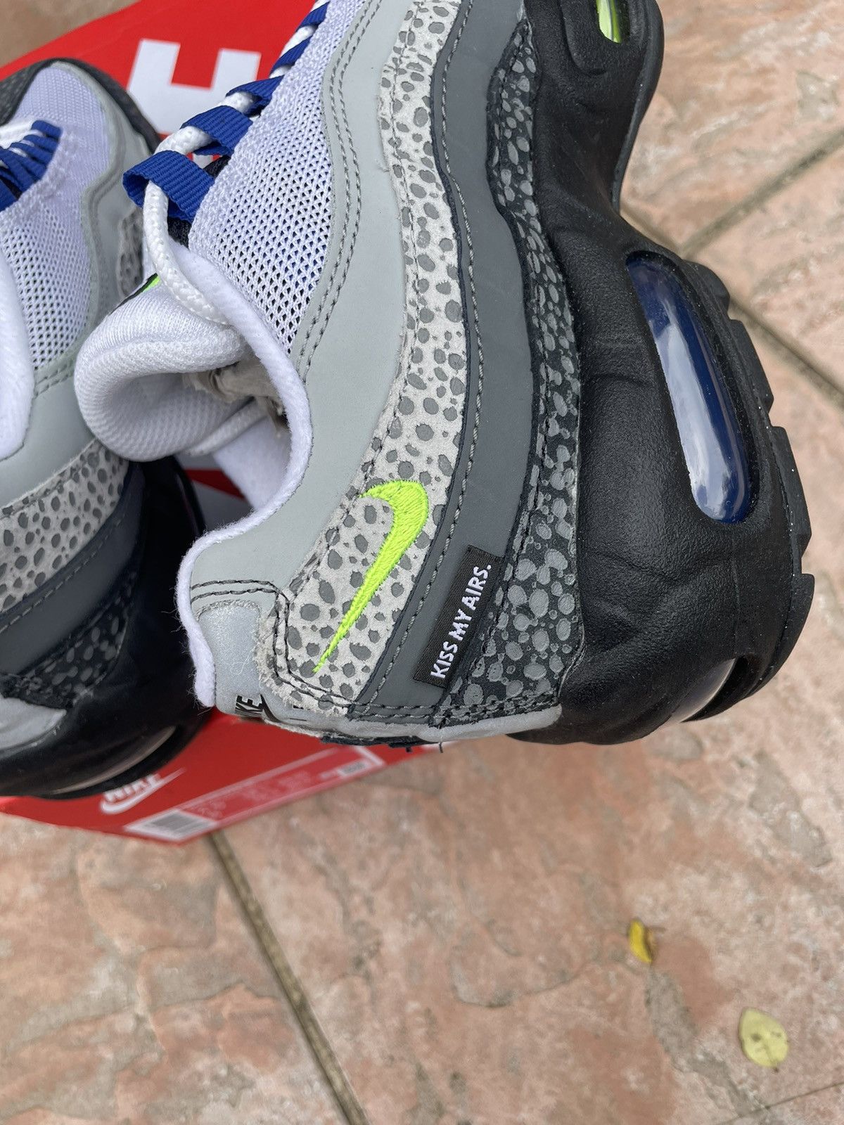 Nike Air Max 95 kiss my airs black volt iron grey Size US 6.5 / IT 36.5 - 6 Thumbnail