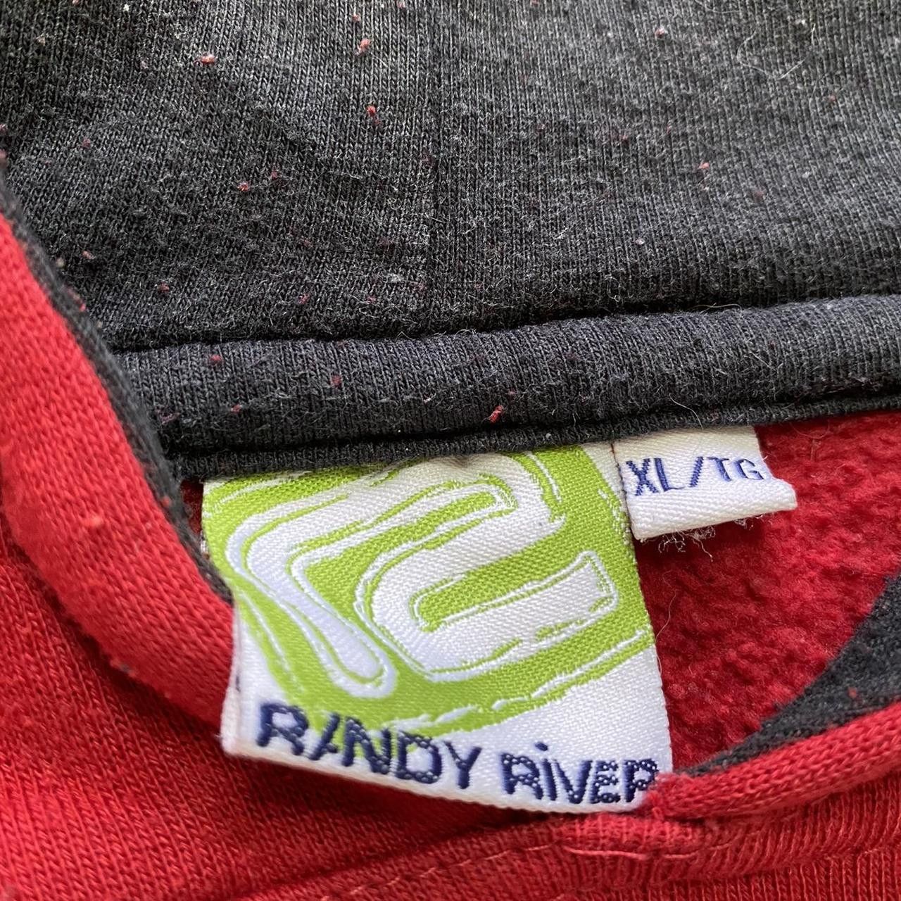Vintage vintage Randy Rivers skateboarding hoodie Size US XL / EU 56 / 4 - 2 Thumbnail