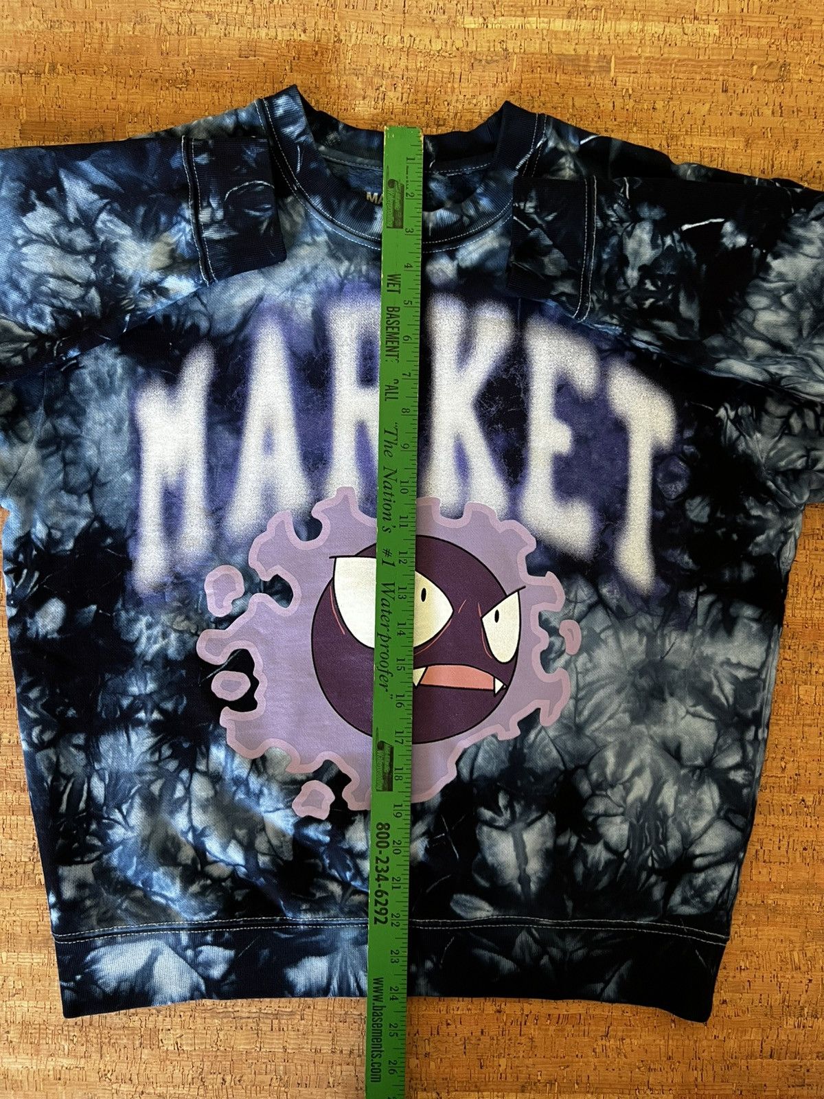 Market × Pokemon 👻 Market x Pokemon - Gastly Tie Dye Crewneck | Medium - NEW Size US M / EU 48-50 / 2 - 12 Thumbnail