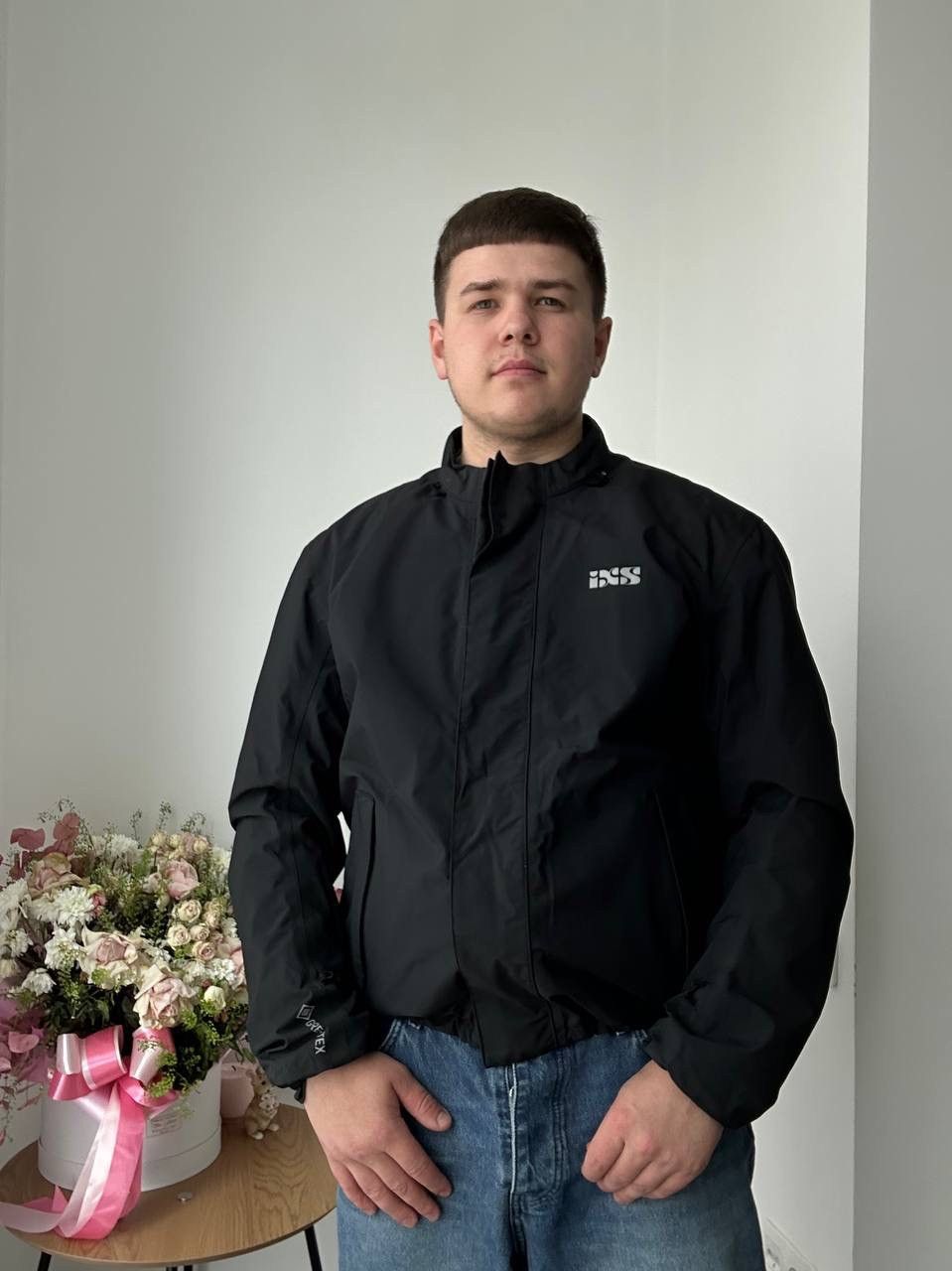 Japanese Brand × Vintage Vintage Japanese Black IXS Gore-Tex Jacket Size US M / EU 48-50 / 2 - 13 Thumbnail