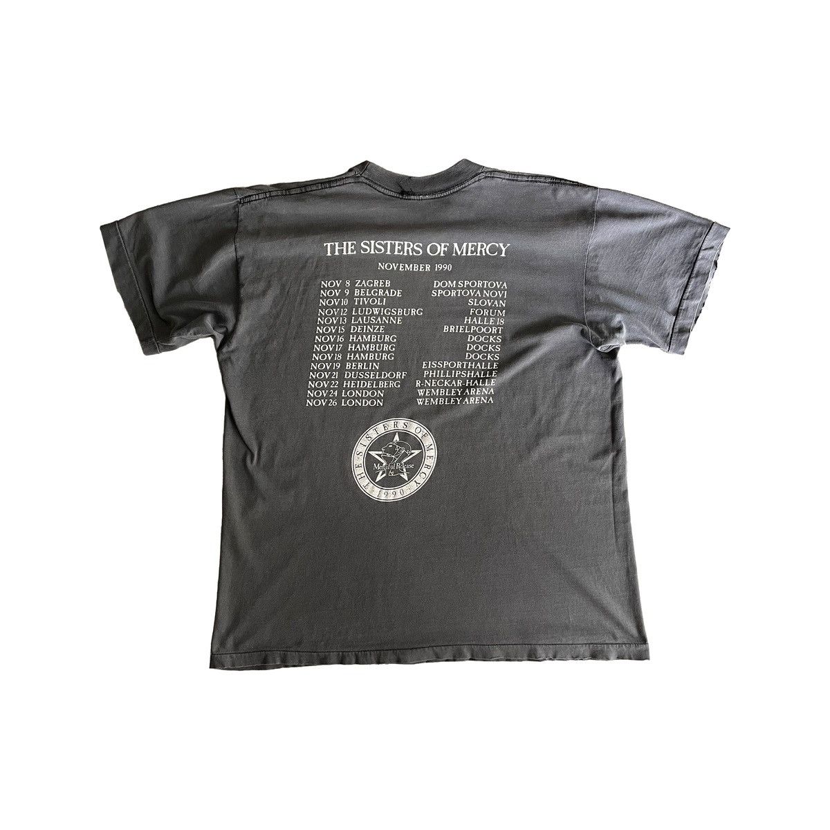 Band Tees ★ Vintage, Sisters of Mercy T-Shirt [1990] Size US XL / EU 56 / 4 - 2 Thumbnail