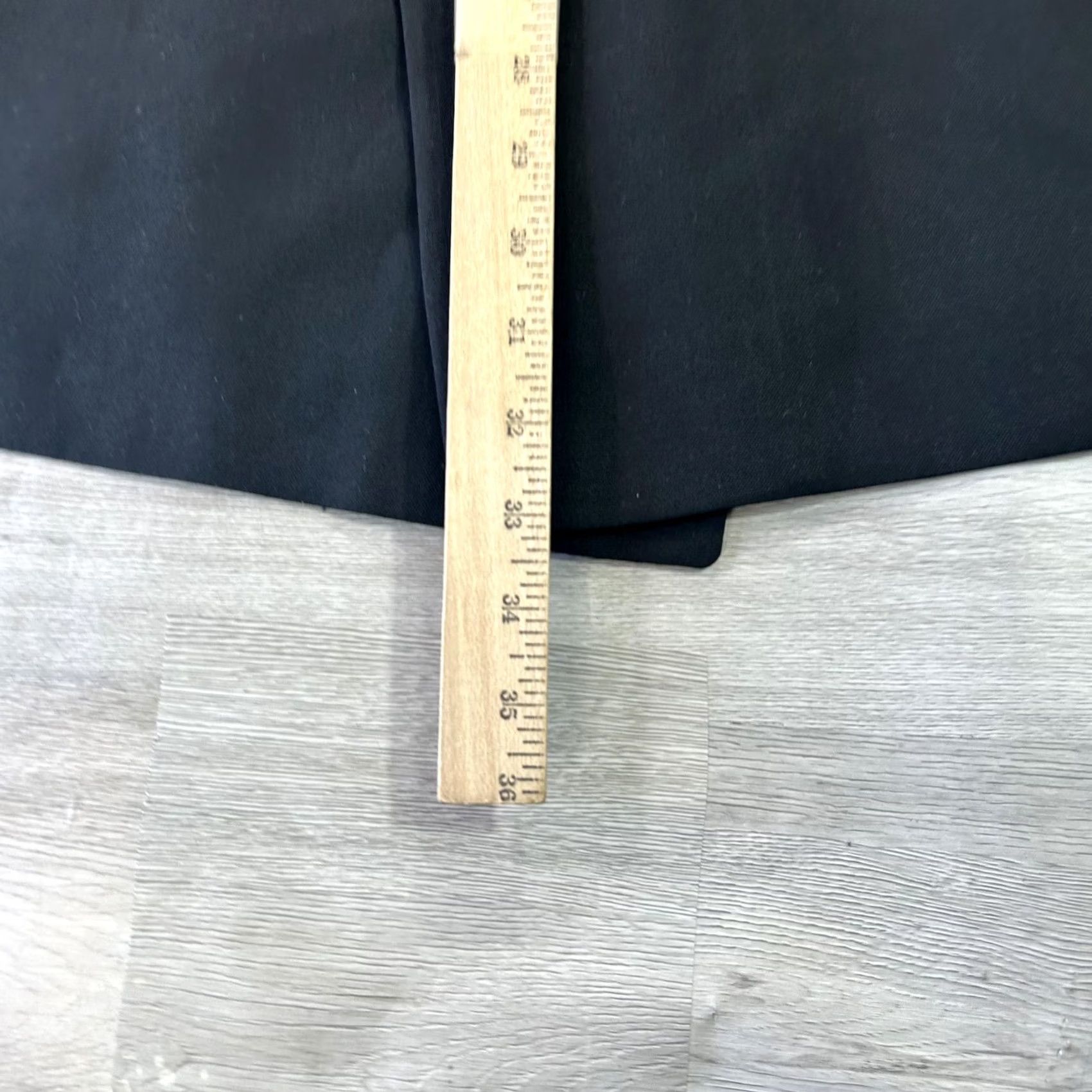 Doublet VINTAGE Henry Grethel Blazer Mens 44 Black Double Breasted Sport Coat Jacket USA Size 44R - 4 Thumbnail