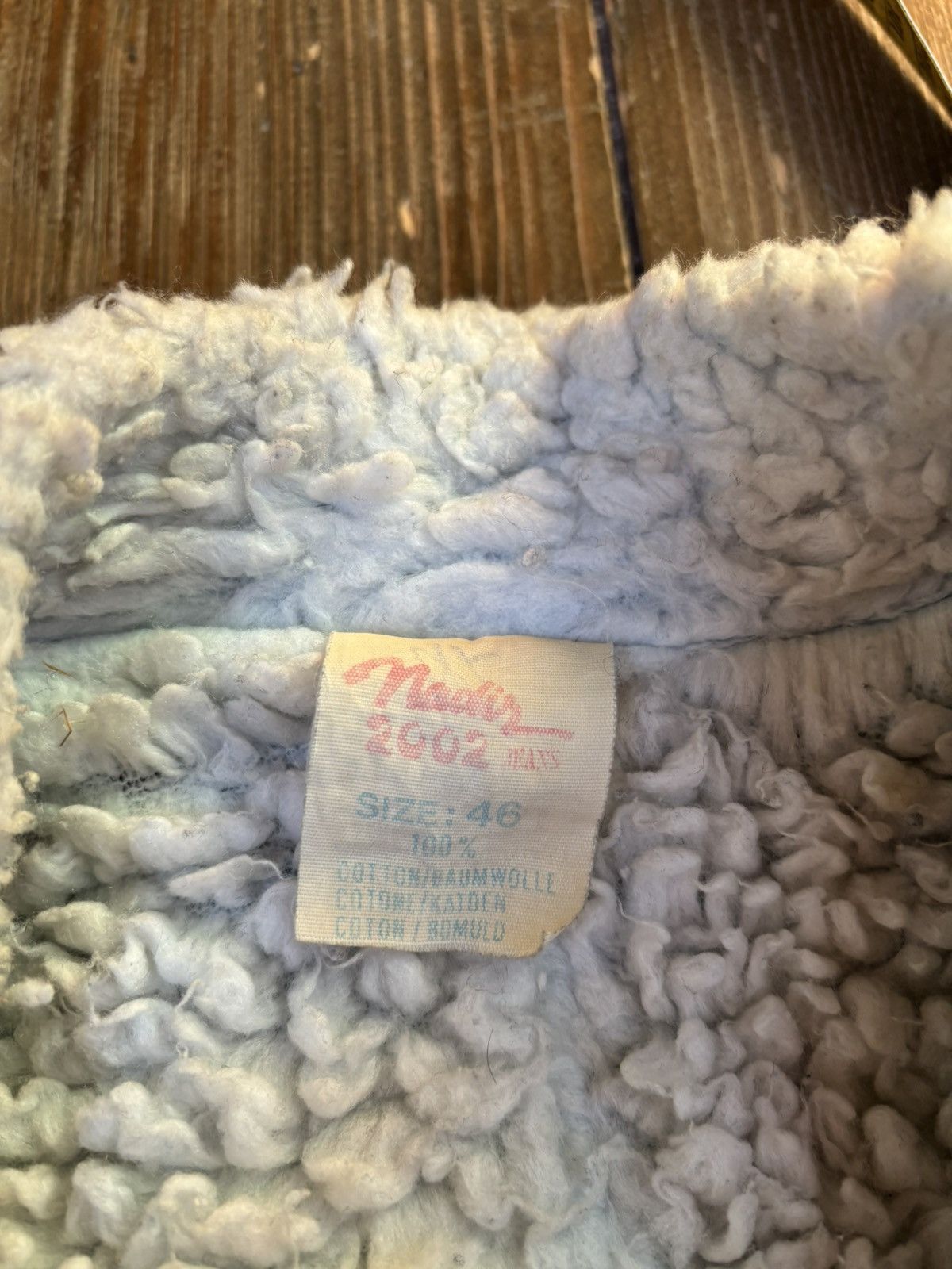 Vintage Vintage Denim Sherpa Bomber Jacket Flyers Archive Streetwear Size US L / EU 52-54 / 3 - 5 Thumbnail