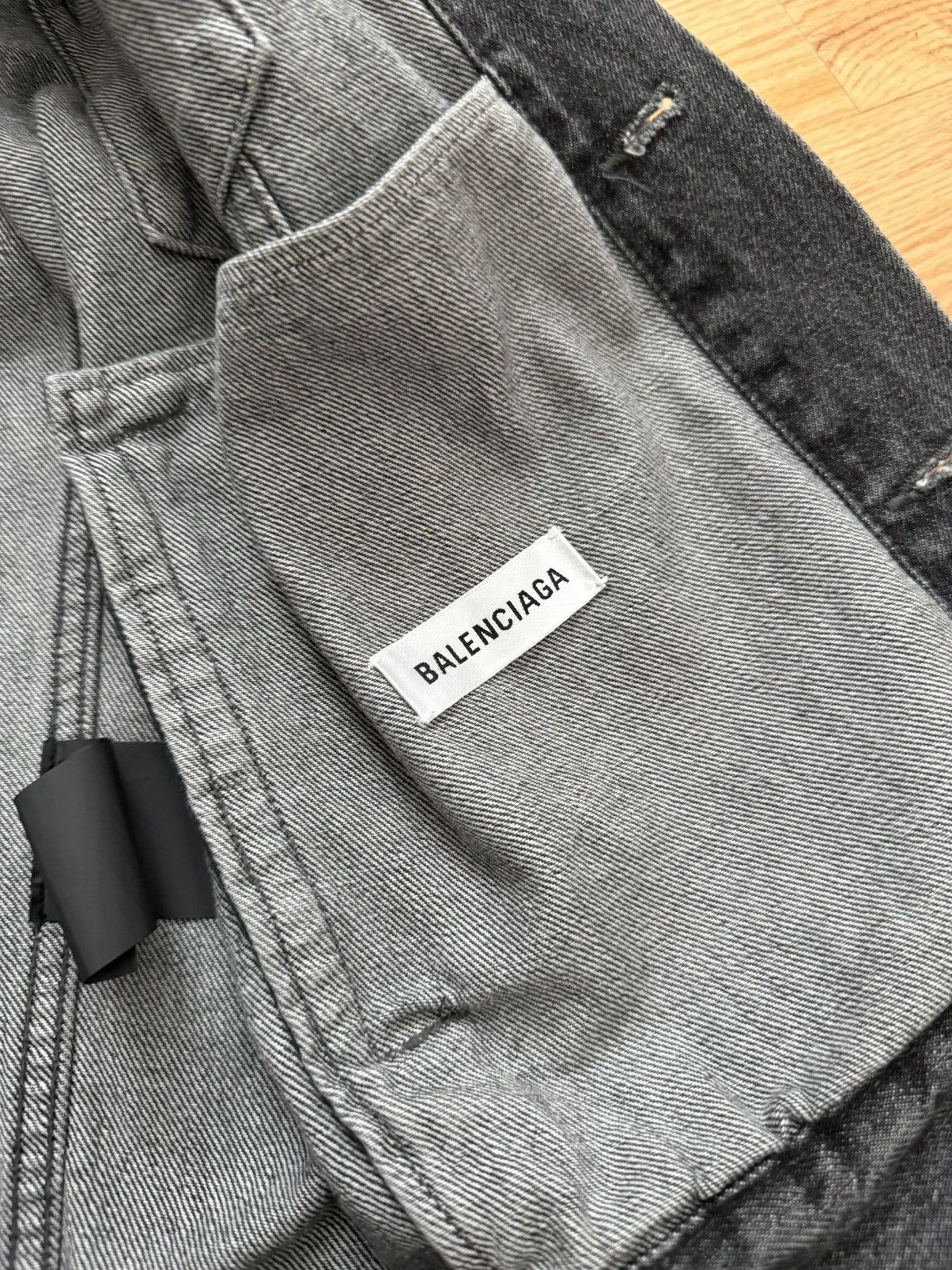 Balenciaga Balenciaga denim jacket Size US XXS / EU 40 - 4 Thumbnail