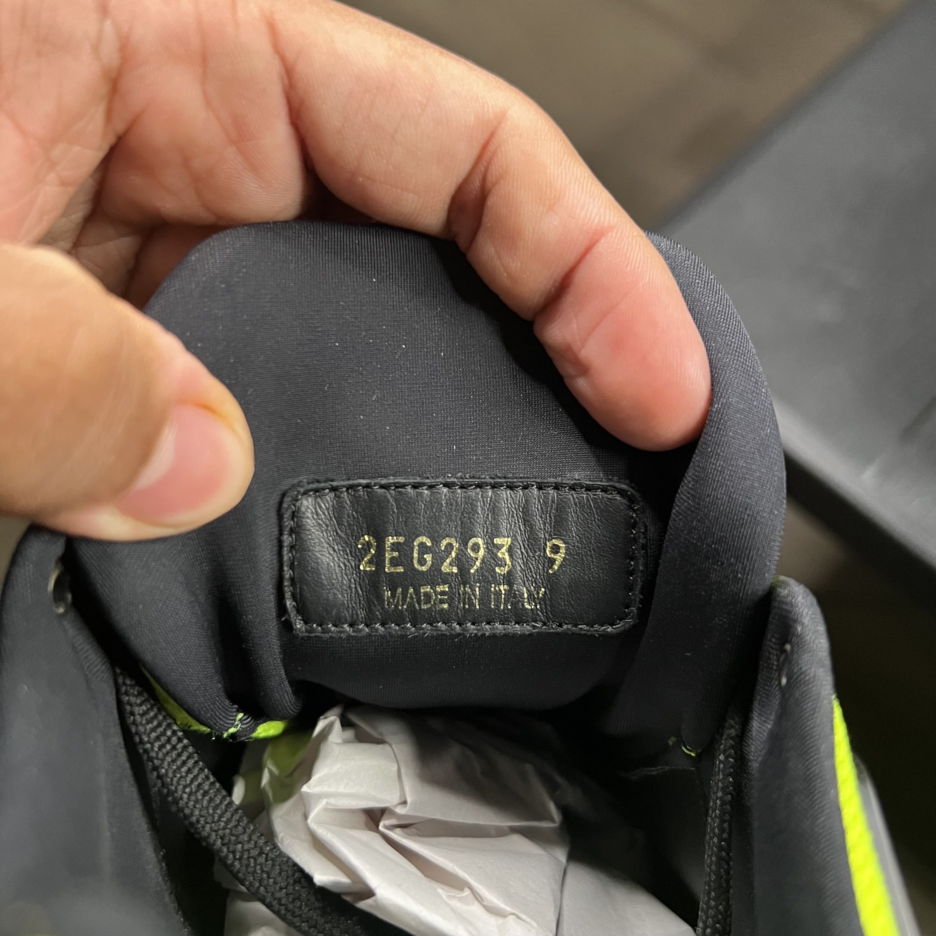 Prada Prada Cloudbust Thunder Black Neon Green Size US 10 / EU 43 - 15 Thumbnail