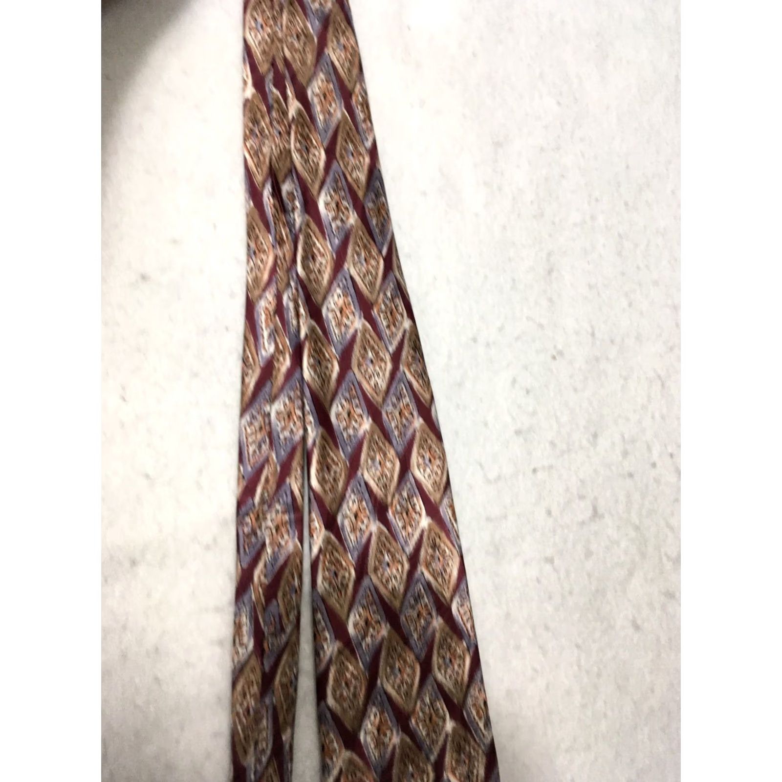 Vintage Vito Vintage Abstract Neck Tie Silk - Hand Made in Italy Mens Size ONE SIZE - 3 Thumbnail