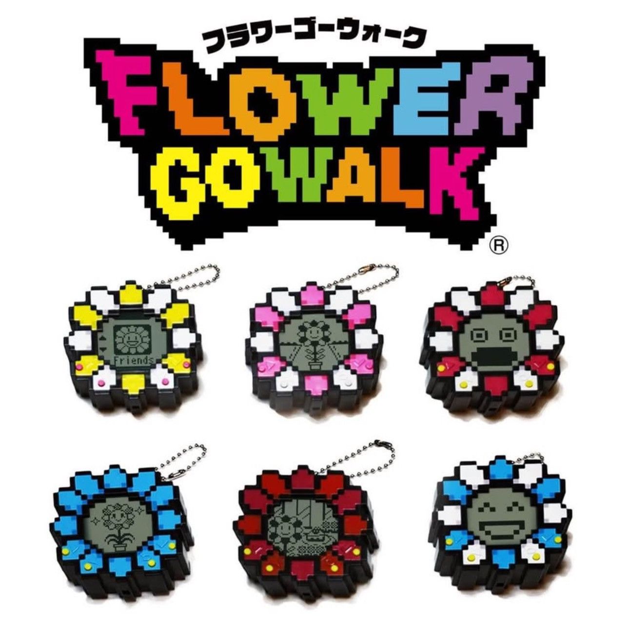 Japanese Brand × Takashi Murakami FLOWER GO WALK takashi murakami tamagotchi digital pet Size ONE SIZE - 3 Thumbnail