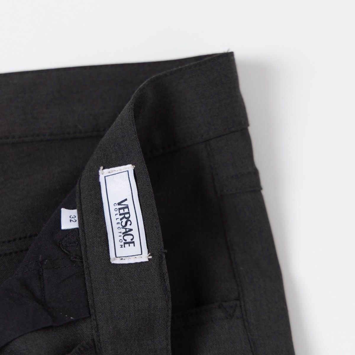 Versace Versace Collection Womens Grey Trousers Straight Fit Casual Size 30" / US 8 / IT 44 - 6 Thumbnail