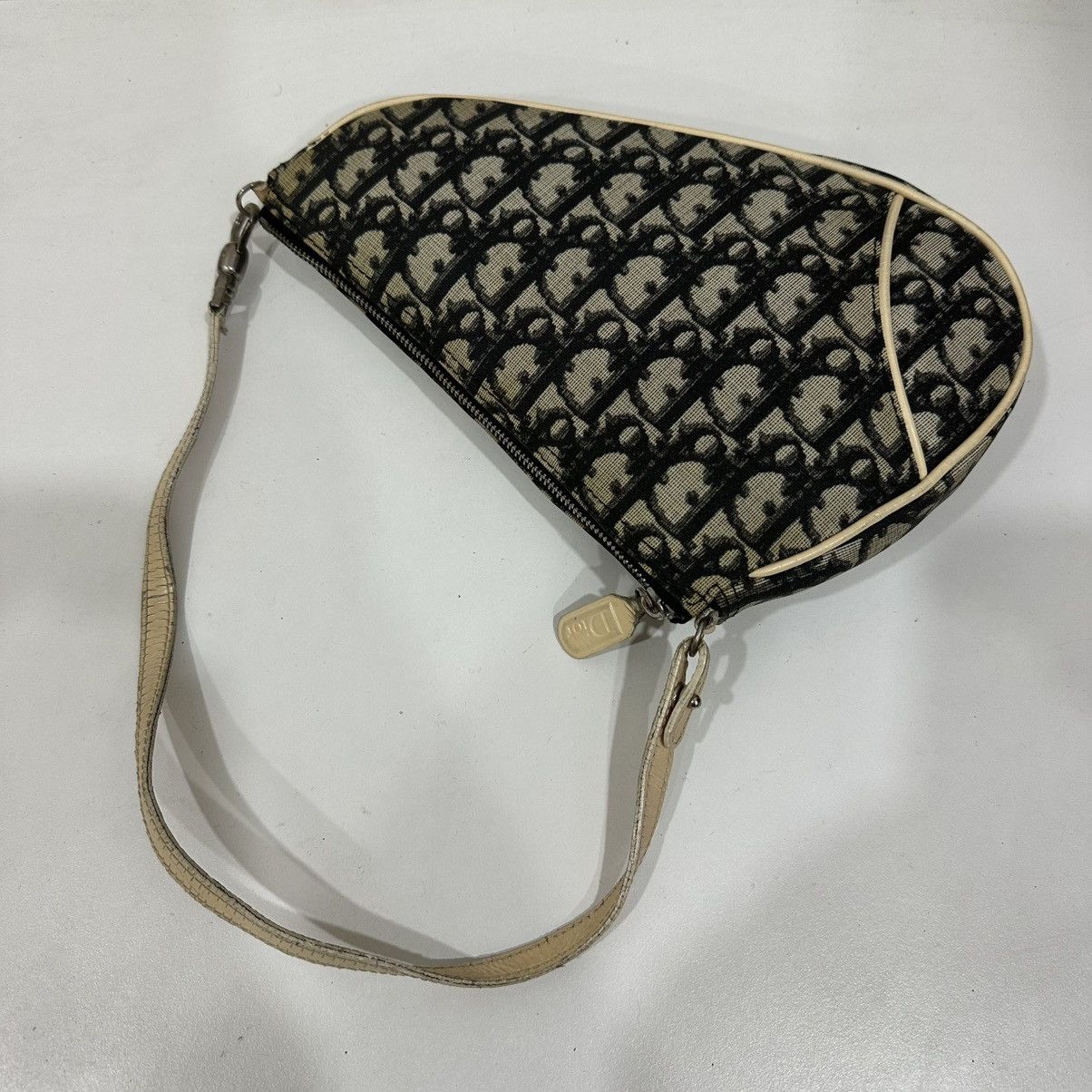Dior ‼️LASTDROP‼️ CHRISTIAN DIOR VINTAGE MINI SADDLE BAG Size ONE SIZE - 4 Thumbnail