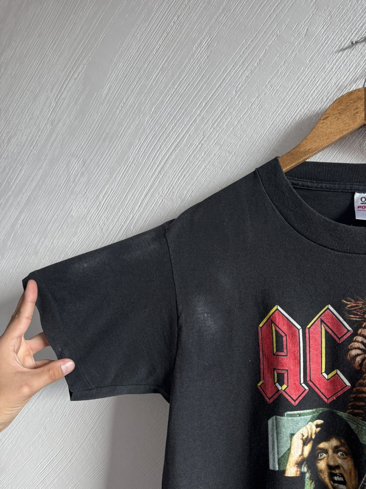 AC/DC Vintage AC/DC 1990 The Razors Edge Tour Rare Rock Shirt Sz L Size US L / EU 52-54 / 3 - 5 Thumbnail