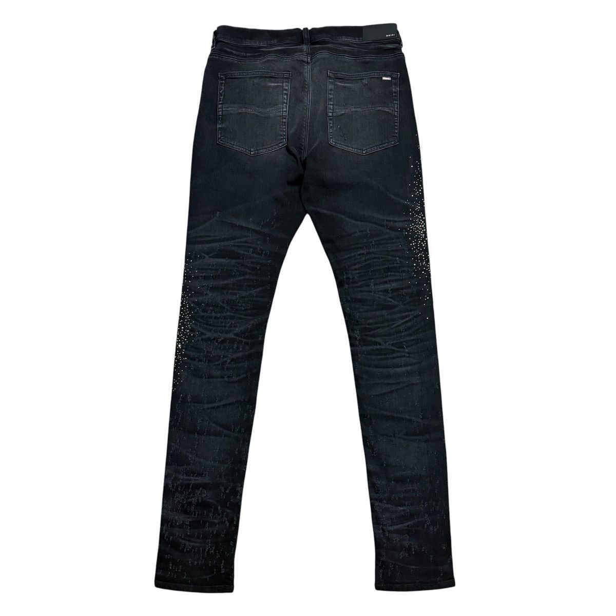 Amiri Amiri Black Crystal Jeans Size 36 Size US 36 / EU 52 - 5 Thumbnail