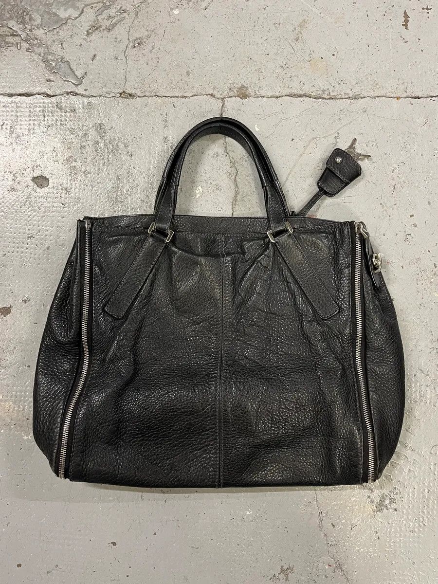 Dolce & Gabbana 2000s Dolce & Gabbana Black Kati Multi Zips Handle Bag Size ONE SIZE - 1 Thumbnail