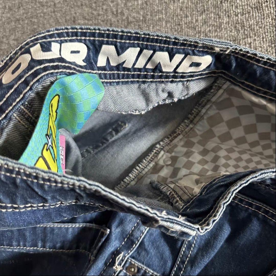 A.LAB a.lab jnco style baggy jeans Size US 34 / EU 50 - 5 Thumbnail