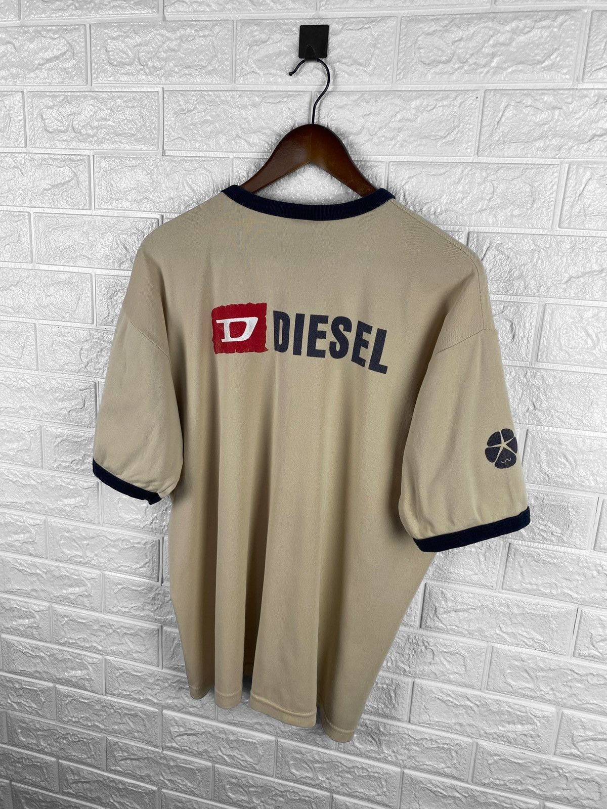 Diesel Vintage 90s Diesel big logo T-Shirt Size US XXL / EU 58 / 5 - 7 Thumbnail