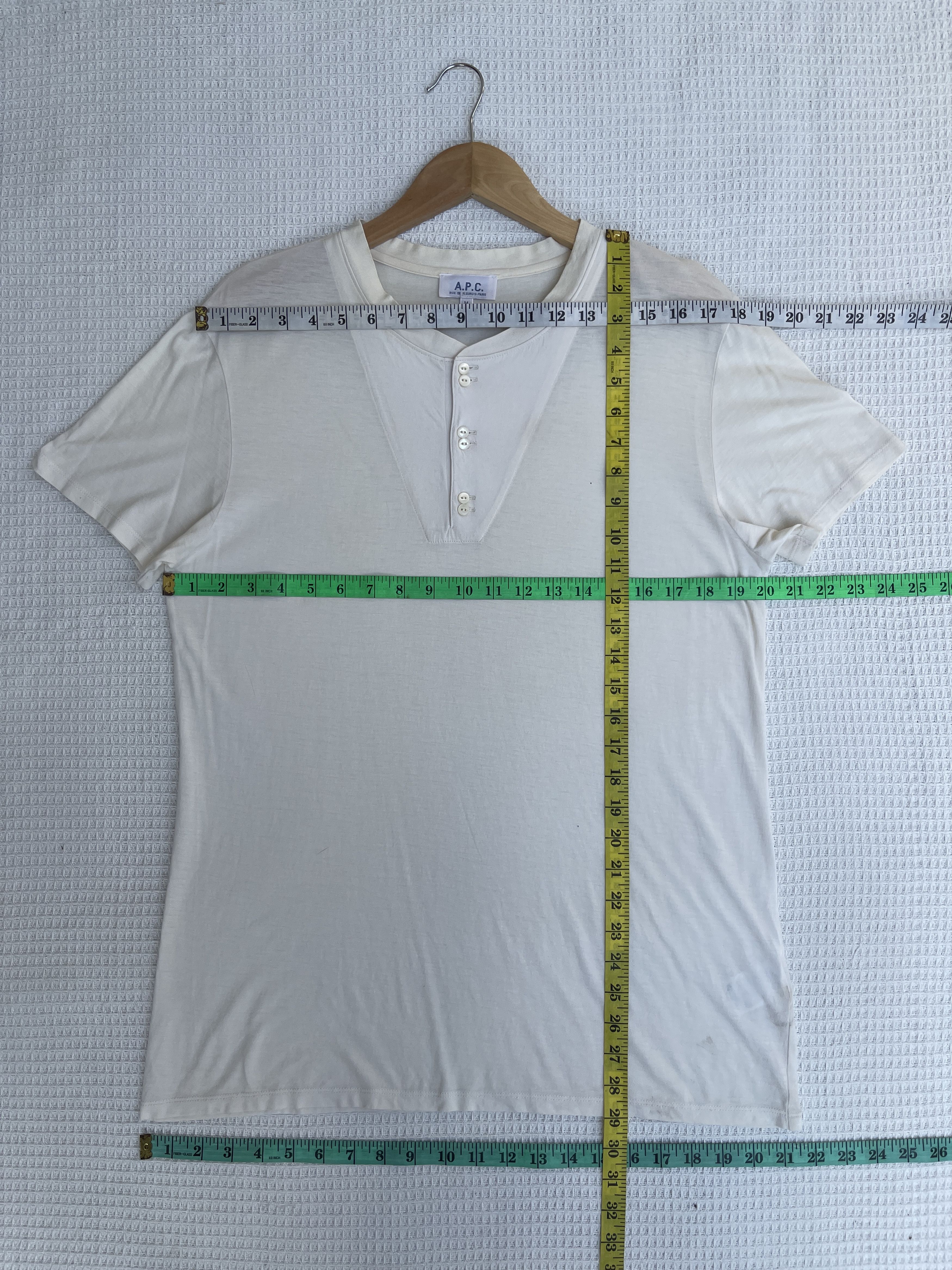 A.P.C. Last Drop🔥Rare🔥Vintage A.P.C T-Shirt Size US M / EU 48-50 / 2 - 9 Thumbnail