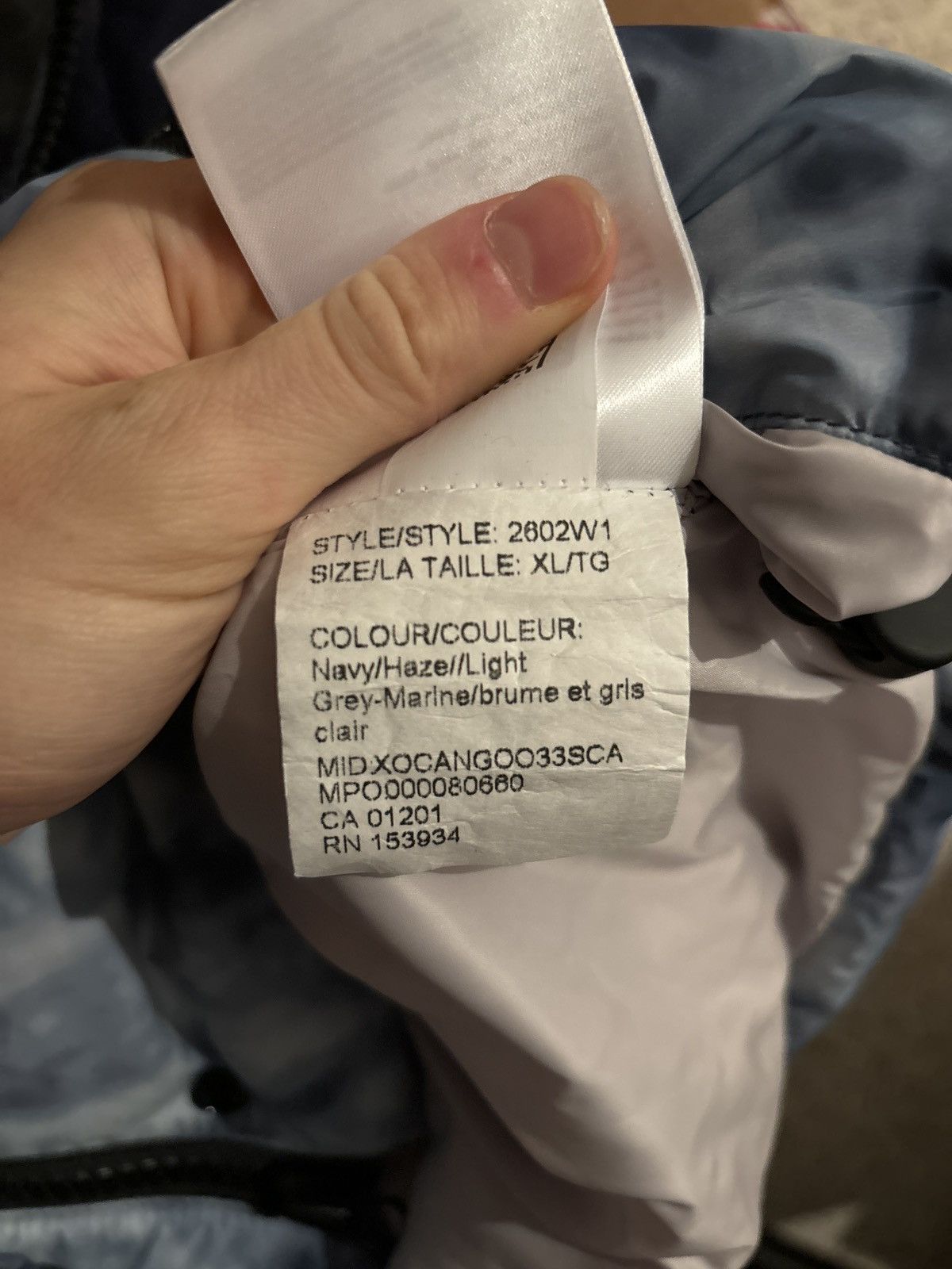 Canada Goose Canada Goose Navy/Haze Junction Parka Size US M / EU 48-50 / 2 - 11 Thumbnail