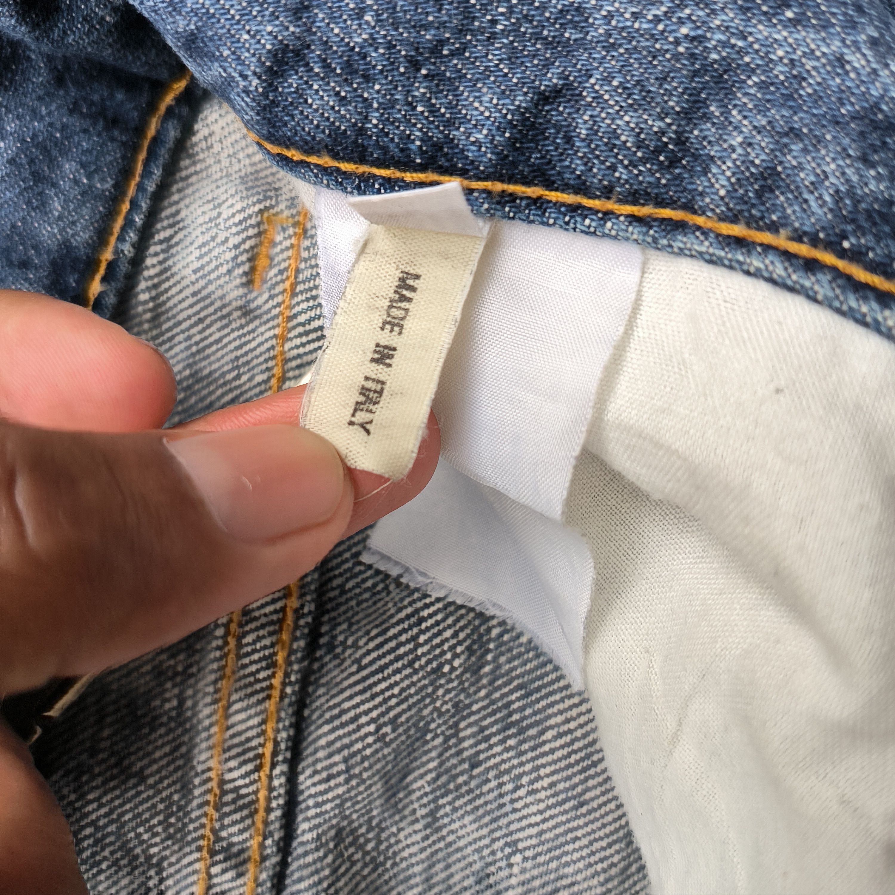 Helmut Lang Vintage 1990s Helmut Lang Denim Jeans Size US 30 / EU 46 - 6 Thumbnail
