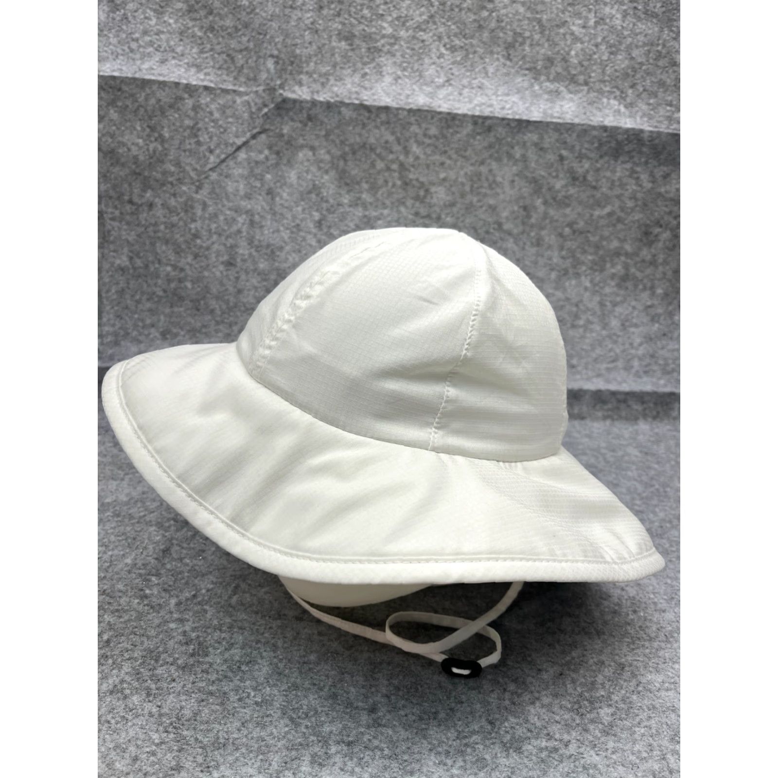 Vintage Columbia Sun Bucket Hat Women One Size White Nylon Polyester Lined Camp Outdoor Size ONE SIZE - 4 Thumbnail
