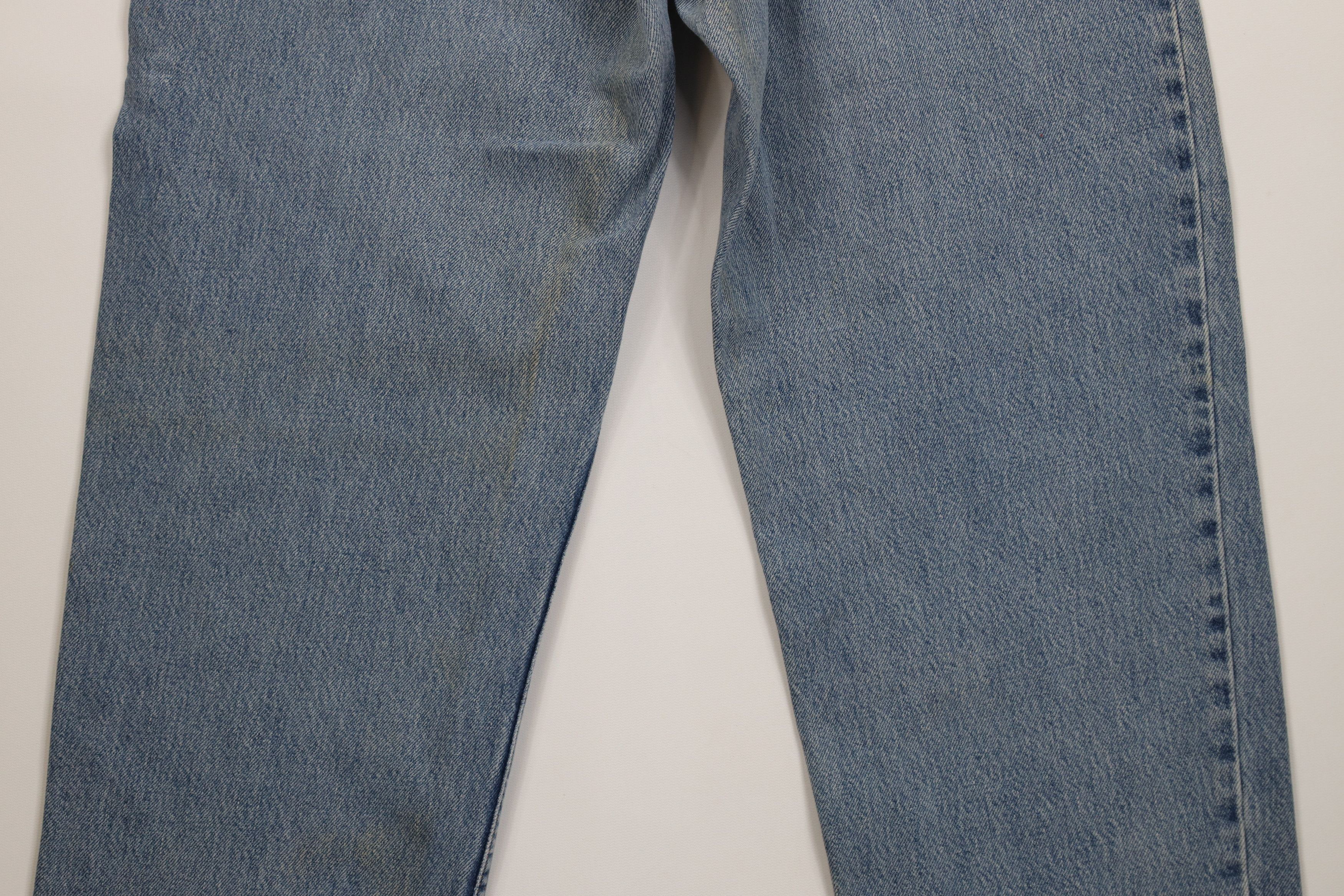 Levi's Vintage Y2K 2000 Levis 550 Relaxed Fit Denim Jeans Blue Size US 35 - 12 Thumbnail