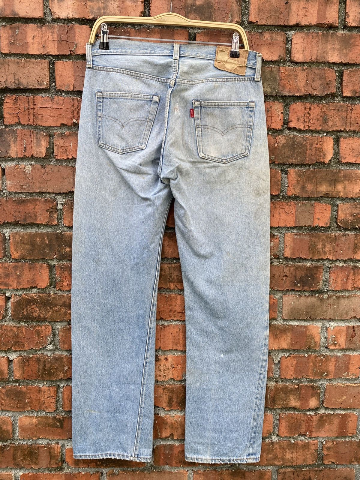 Levi's Vintage Clothing W32x31 Vintage levi's 501 redline distressed dirt USA Size US 32 / EU 48 - 2 Thumbnail