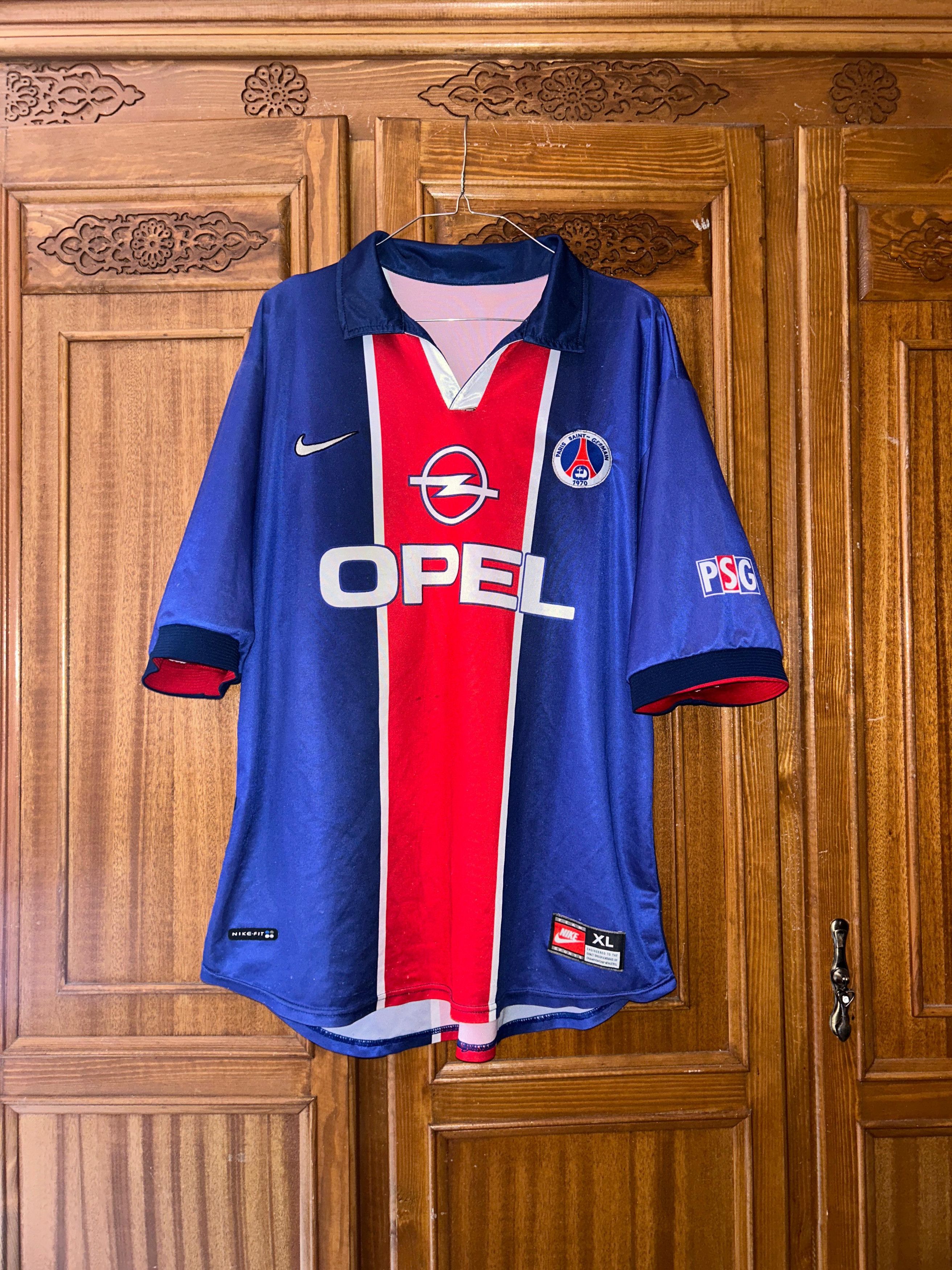 Nike Paris saint Germain 1998 friendly match Size US XL / EU 56 / 4 - 1 Thumbnail