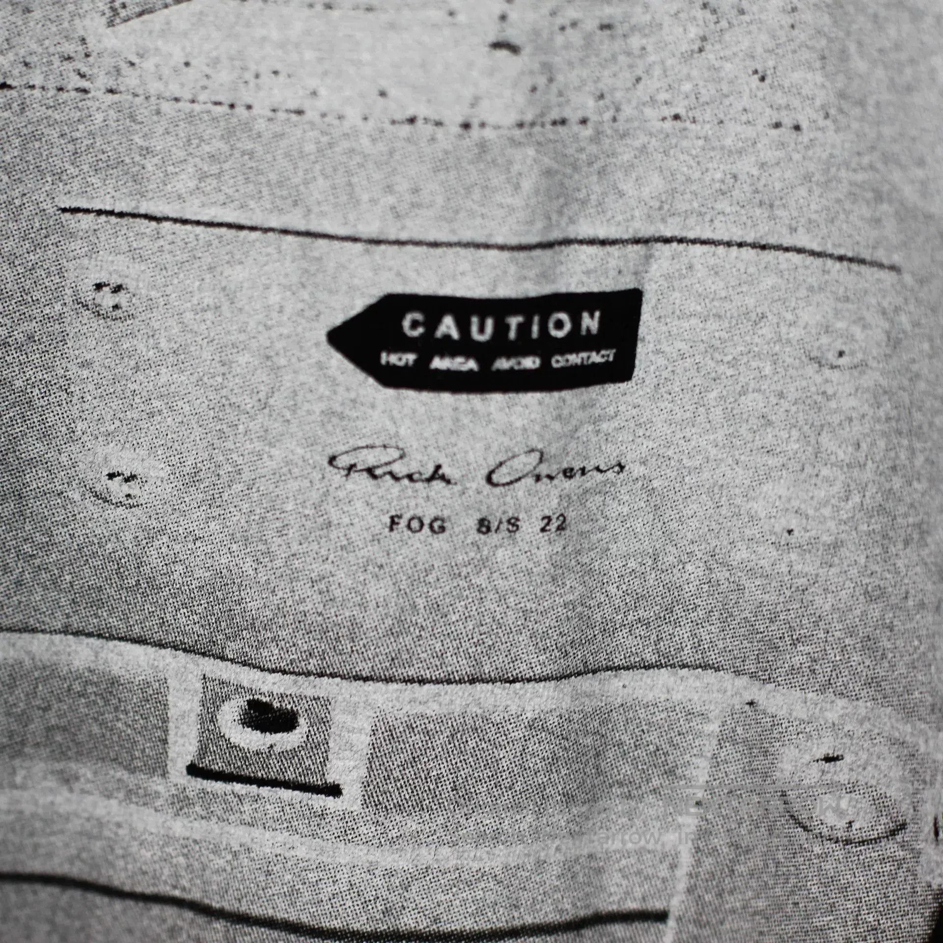 Rick Owens Drkshdw rick owens drkshdw long sleeve cotton top. Size S / US 4 / IT 40 - 3 Thumbnail