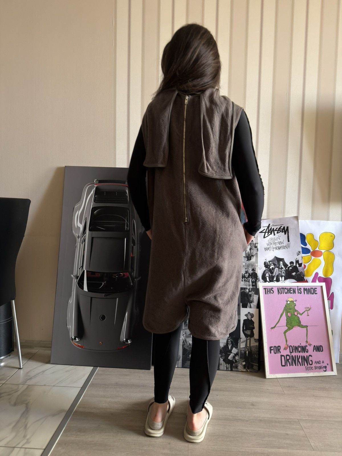 Rick Owens Rick Owens fleece overall moody FW 2014 Size US 42 / EU 58 - 17 Thumbnail