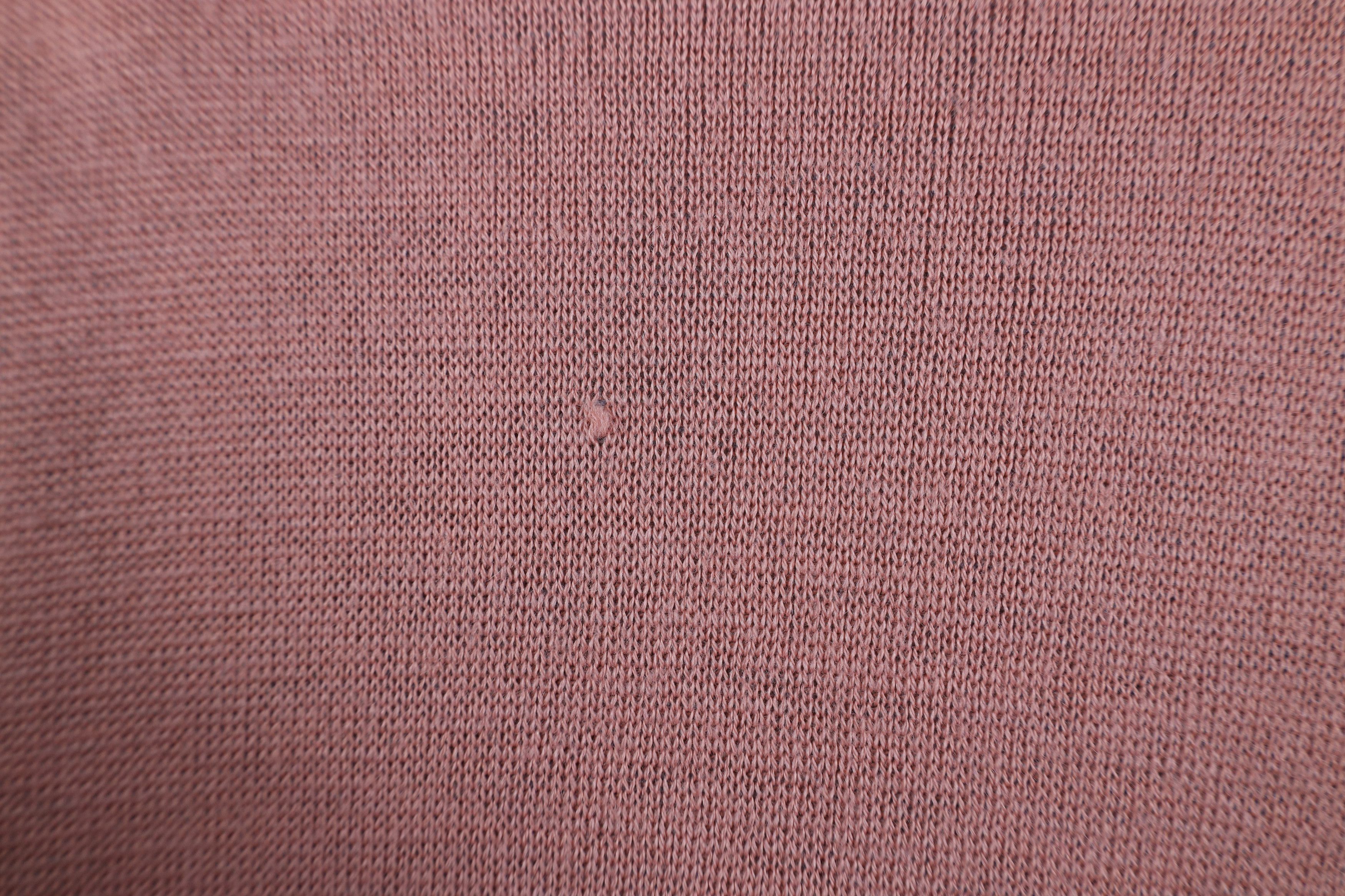 Vintage Vintage 90s Streetwear Wool Blend Knit V-Neck Sweater Pink Size US L / EU 52-54 / 3 - 11 Thumbnail