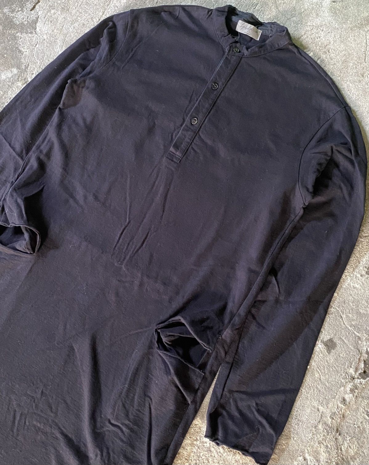 Yohji Yamamoto Yohji Yamamoto Pour Homme - AW15 Long Sleeve Shirt Size US L / EU 52-54 / 3 - 4 Thumbnail