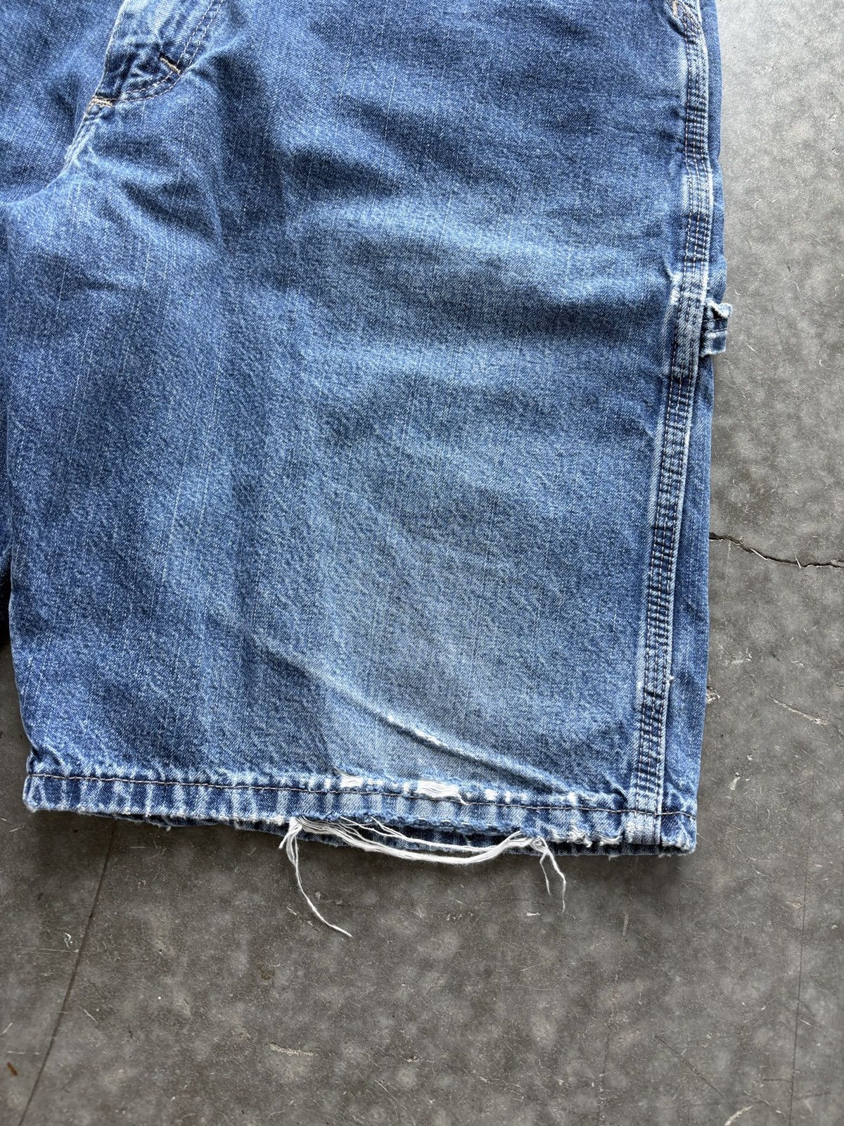 Wrangler Vintage Y2K Wrangler Carpenter Jean Shorts Size US 34 / EU 50 - 2 Thumbnail