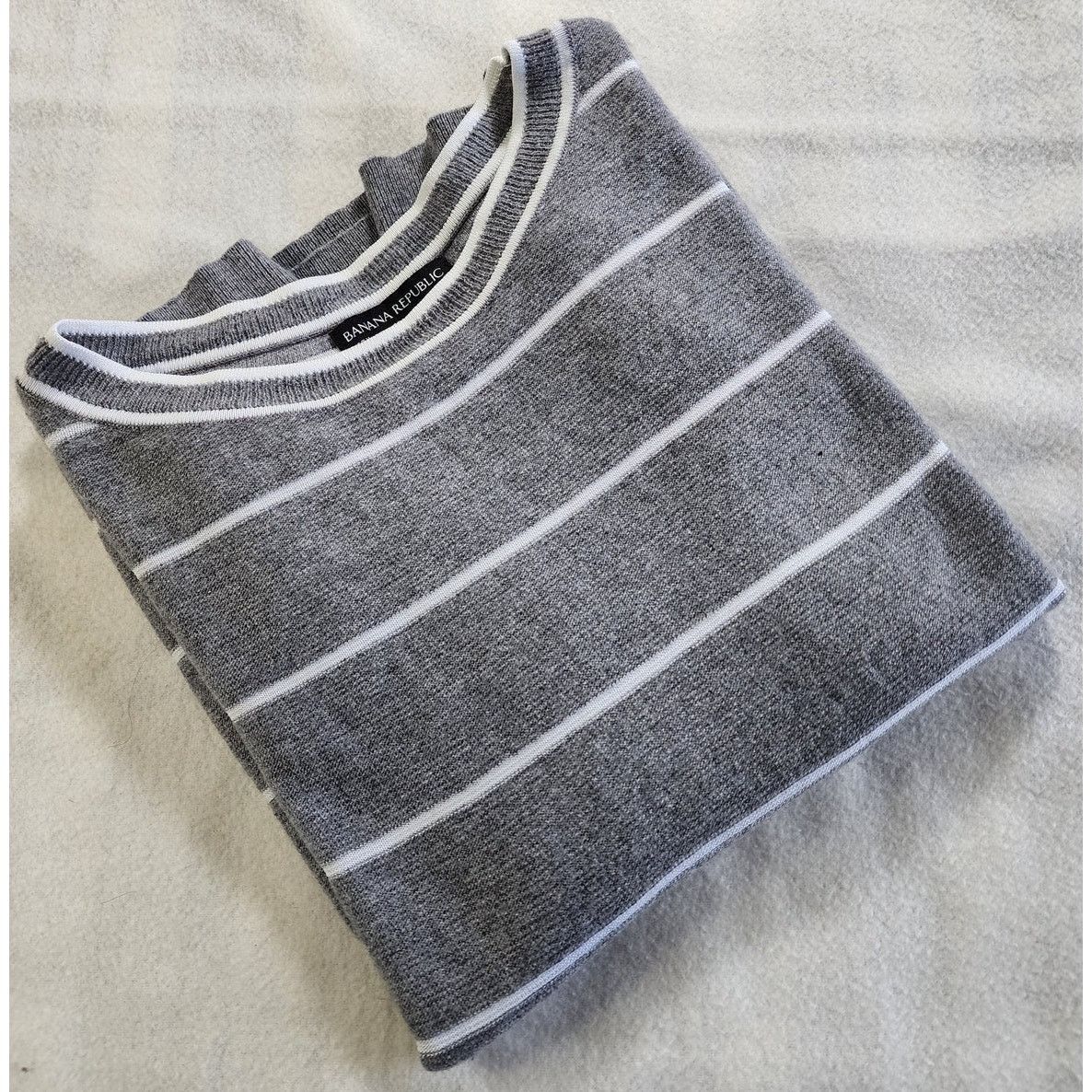 Banana Republic Banana Republic Men's S Fine Italian Merino Cashmere Sweater Size US S / EU 44-46 / 1 - 8 Thumbnail