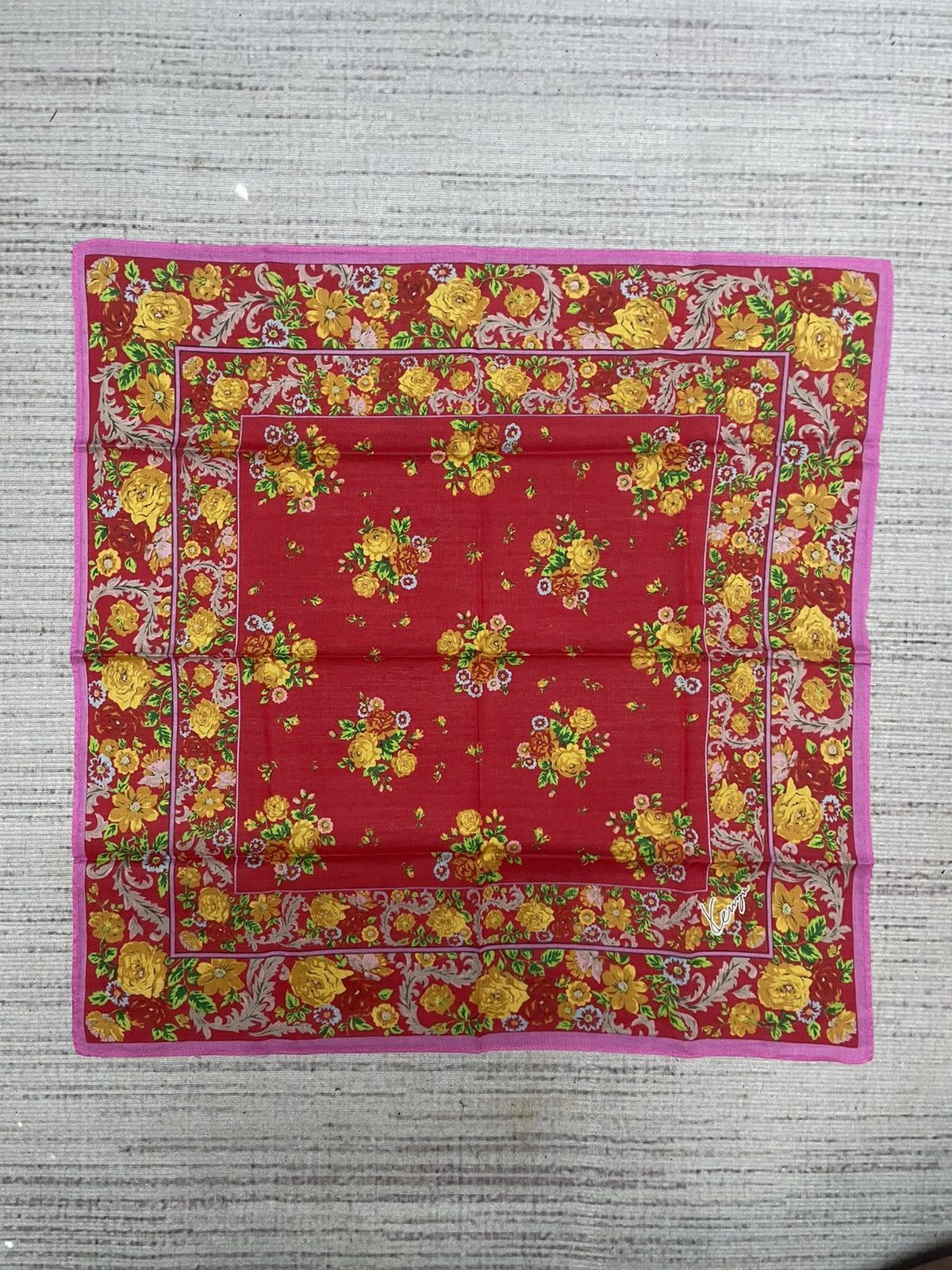 Kenzo Vintage Kenzo handkerchief bandana pocket square Size ONE SIZE - 1 Thumbnail