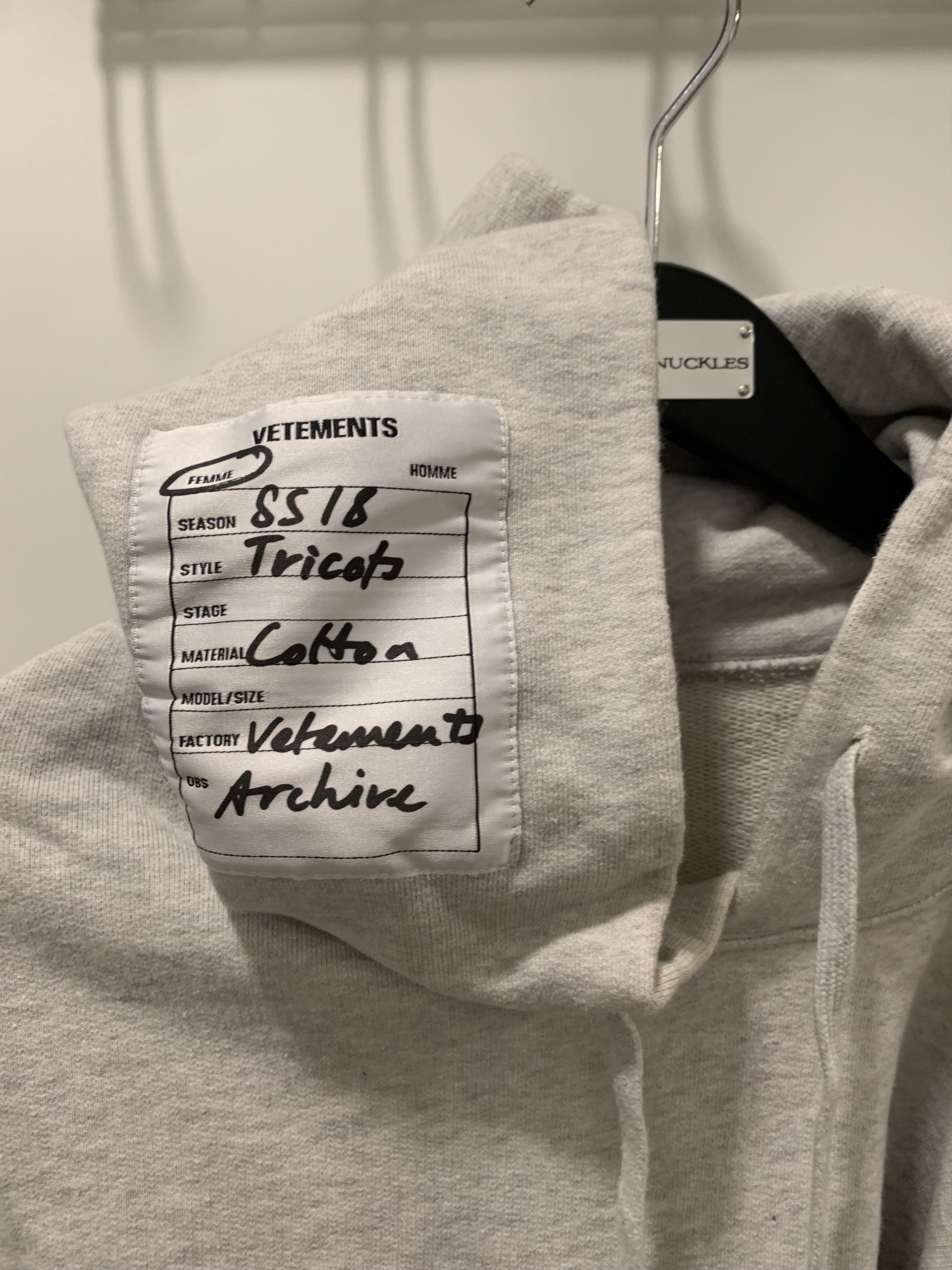 Vetements vetements hoodie Size US L / EU 52-54 / 3 - 3 Thumbnail