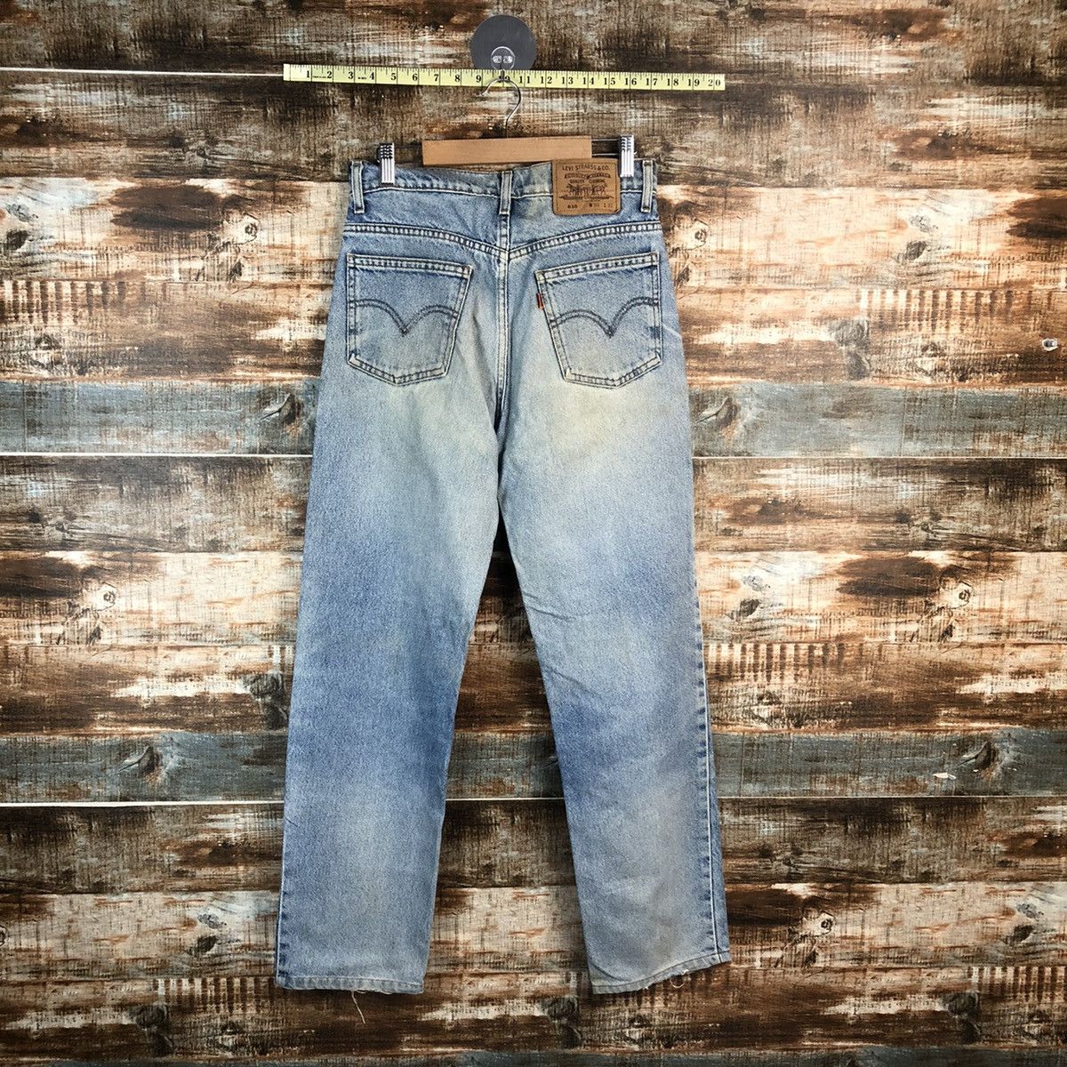 Levi's DL Levis 610 orange tag Distressed Denim Pants #C631 Size US 30 / EU 46 - 14 Thumbnail