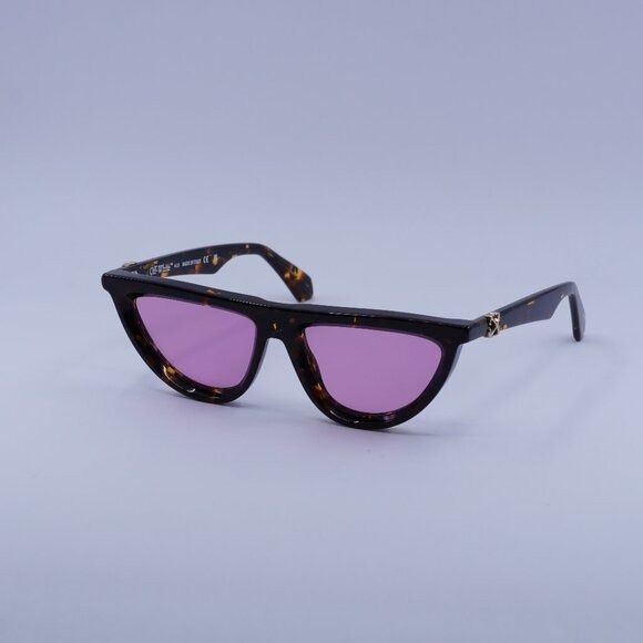 Off-White Off-White OERI13V JASPER 6030 Sunglasses Havana Geometric Size ONE SIZE - 3 Thumbnail