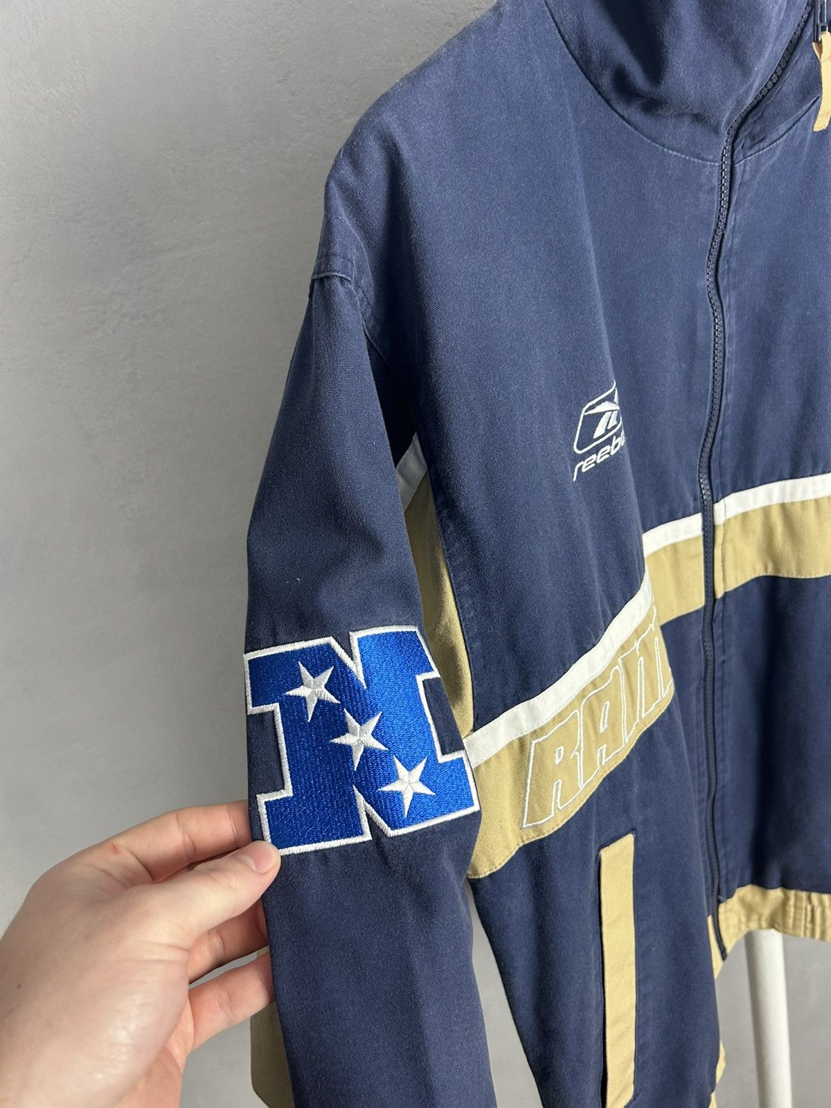 NFL Vintage NFL Reebok St. Louis Rams Jacket Size US M / EU 48-50 / 2 - 5 Thumbnail