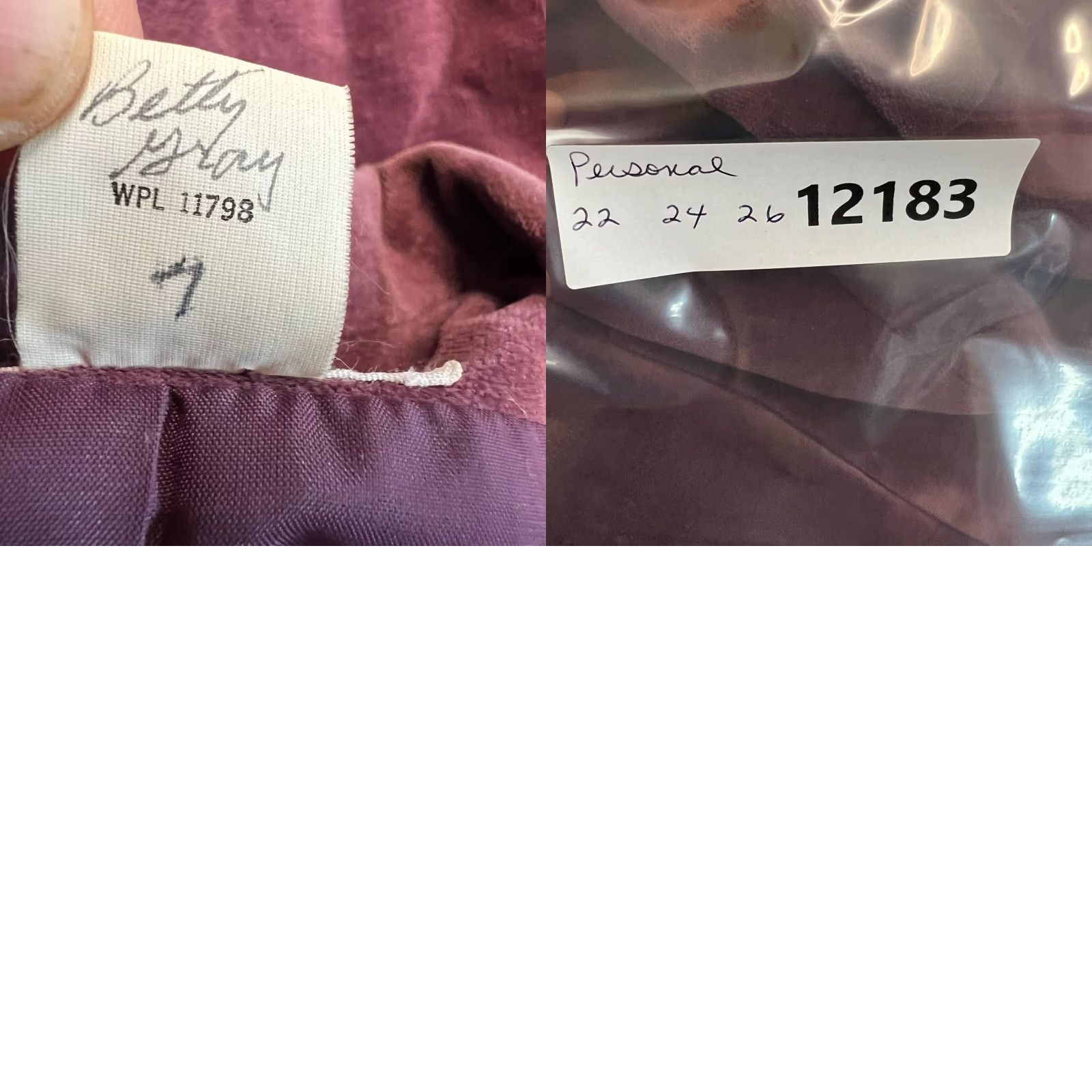 Vintage VINTAGE Personal Blazer Shirt Women 7 Purple 80s Designer Notch Lapel Single-Breasted Tailored Jacket Regular Size 7 Mauve US Seller Size M / US 6-8 / IT 42-44 - 8 Thumbnail